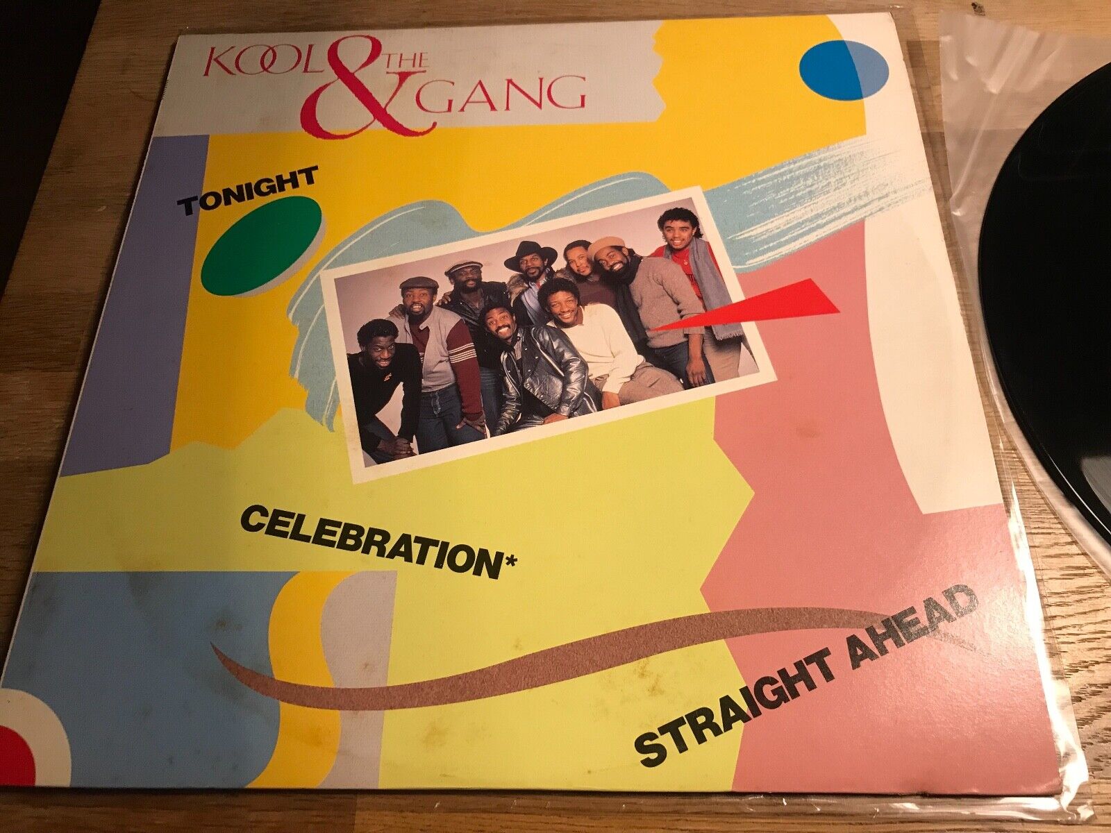 KOOL  THE GANG "TONIGHT/CELEBRATION/STRAIGHT AHEAD" DE-LITE RECORDS 1984 JAPAN*