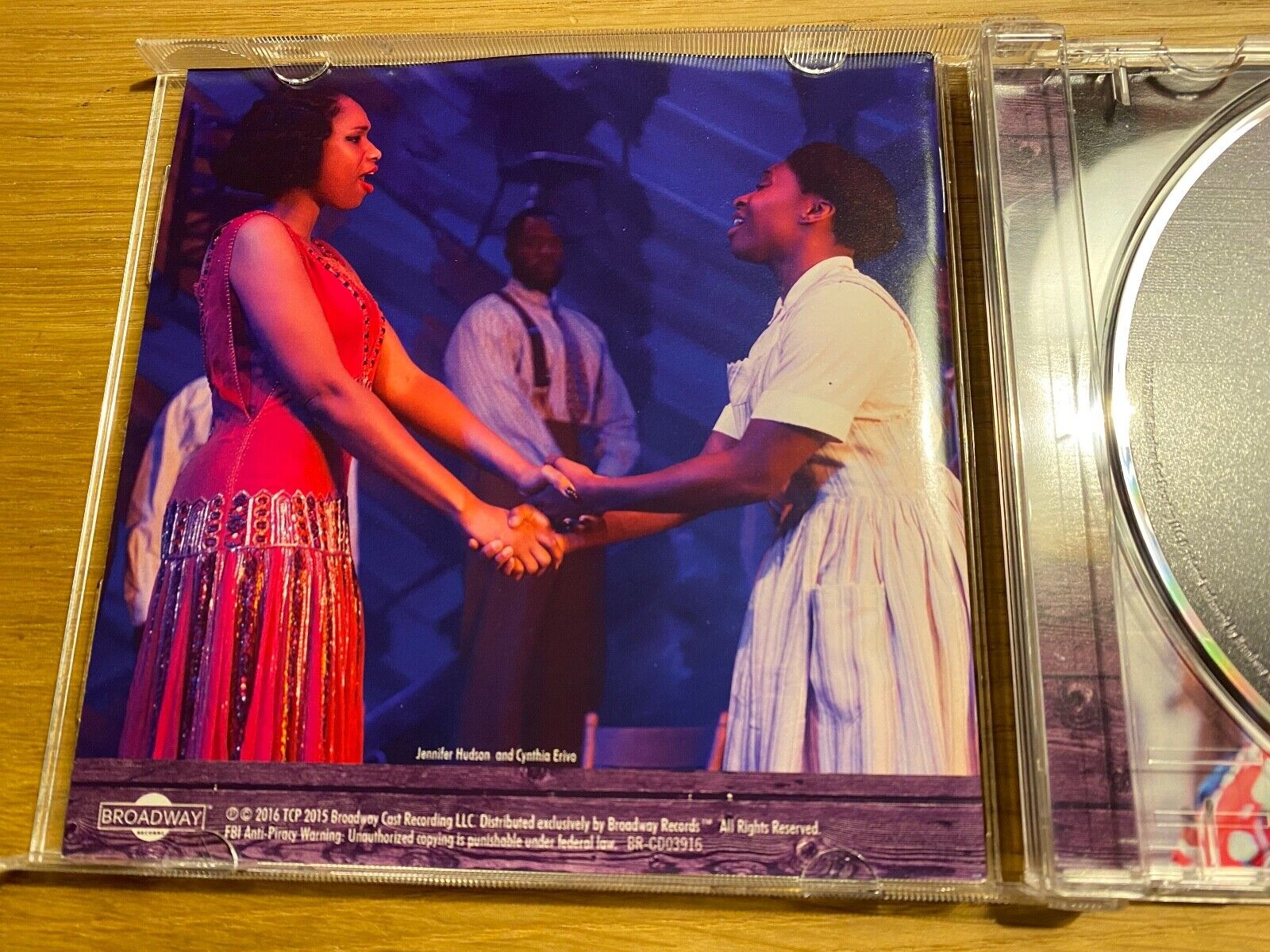 "THE COLOR PURPLE" BROADWAY CAST RECORDING 2016 CD ALBUM 26 TRACKS RECORDS USA