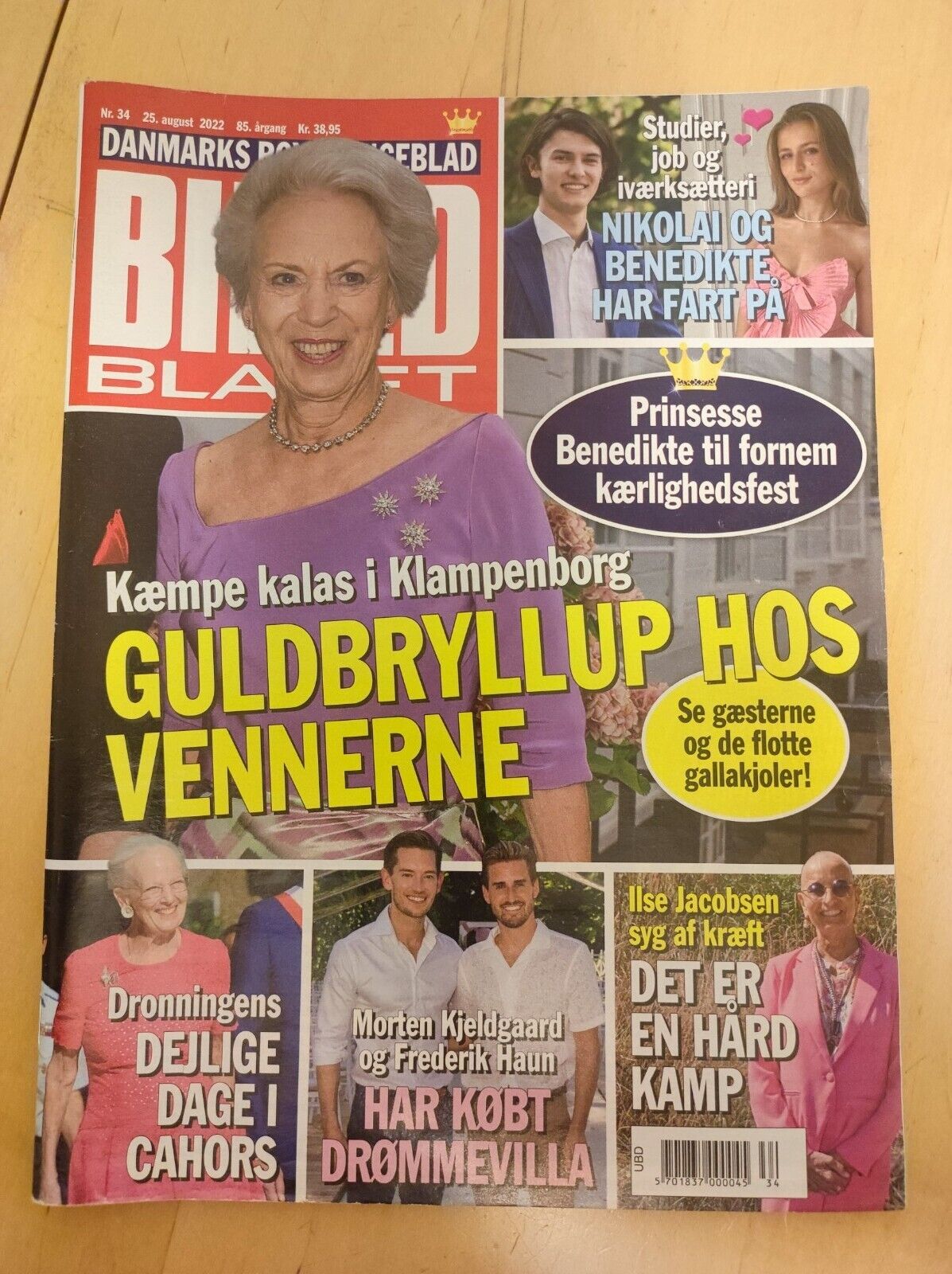 PRINCESS BENEDIKTE Queen Margrethe MARY Letizia RANIA Danish Royal Magazine BL3