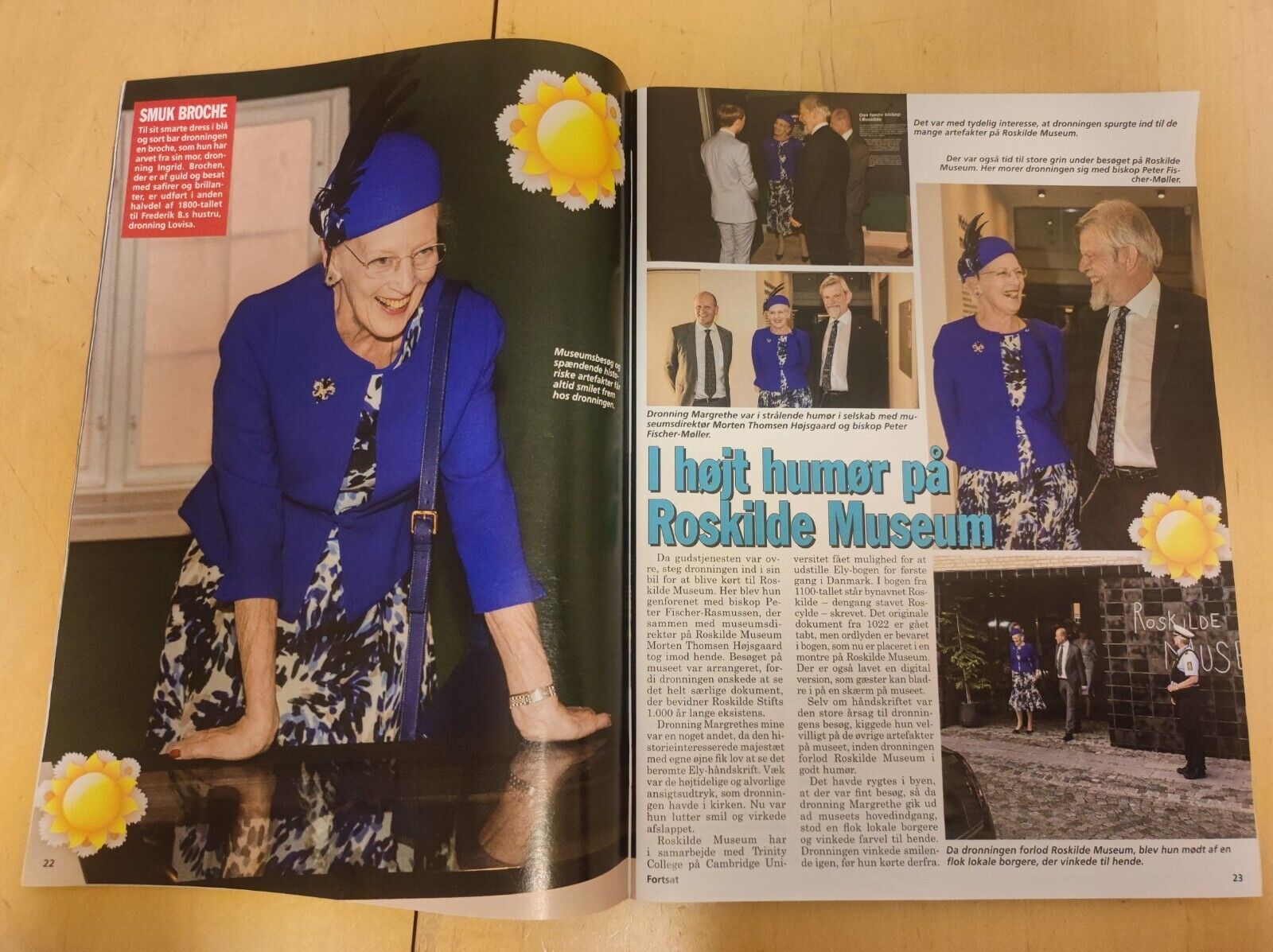 PRINCESS BENEDIKTE Queen Margrethe MARY Letizia RANIA Danish Royal Magazine BL3