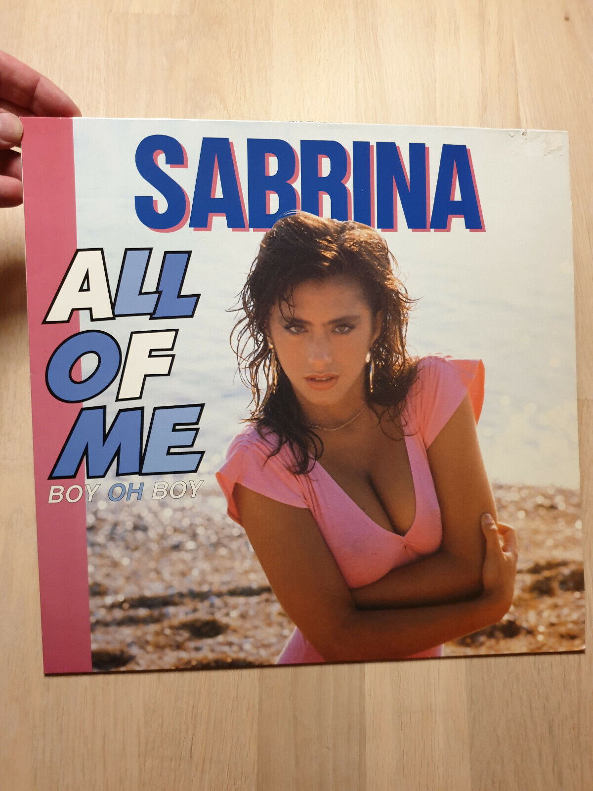 Sabrina All Of Me (Boy Oh Boy) - 12" Maxi vinyl 1988