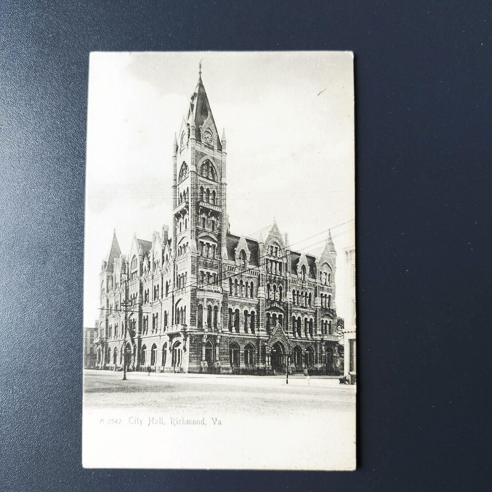 City Hall  Richmond  Virginia Vintage postcardUnposted Ca 1910