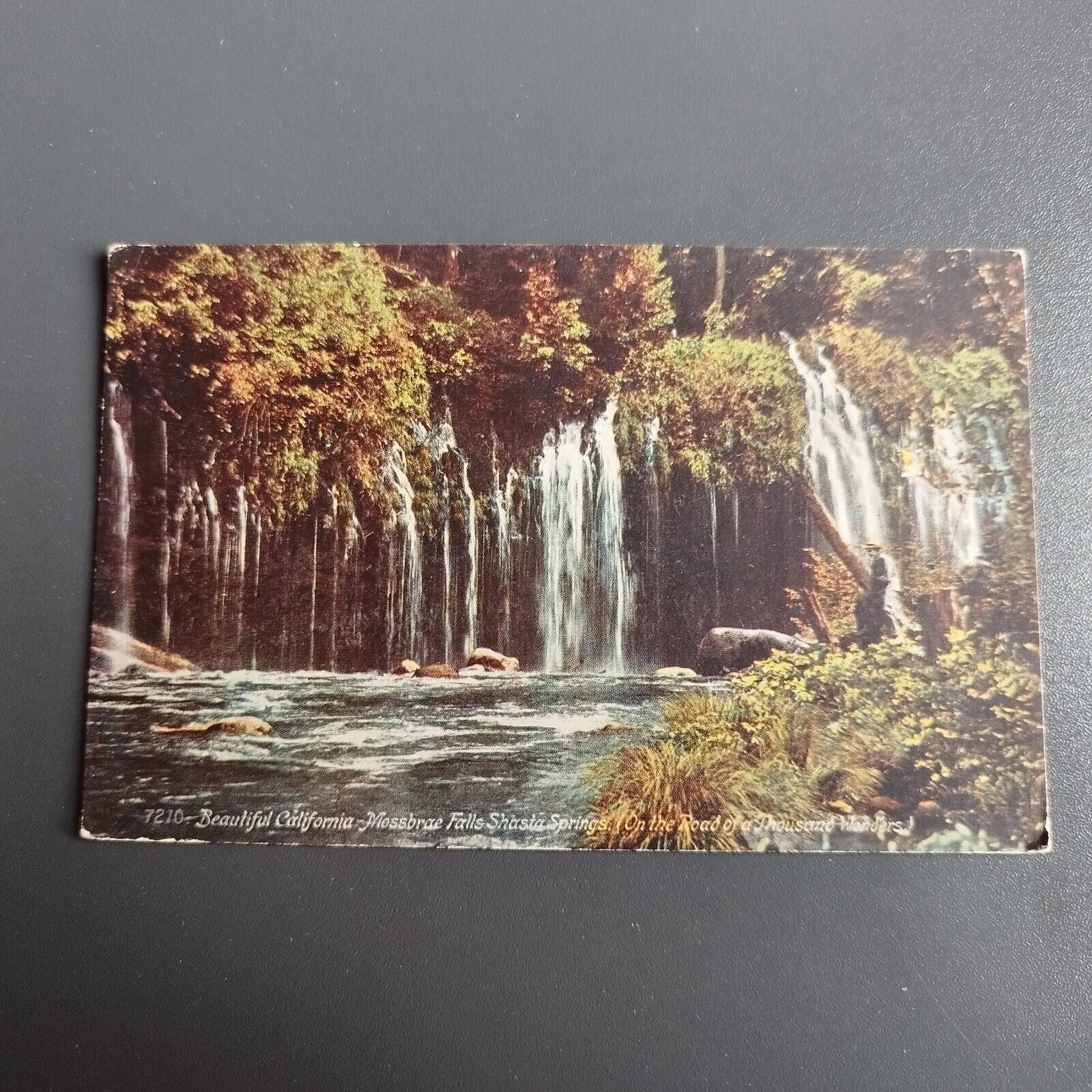 California Mossbrae Falls Mt Shasta - Unposted