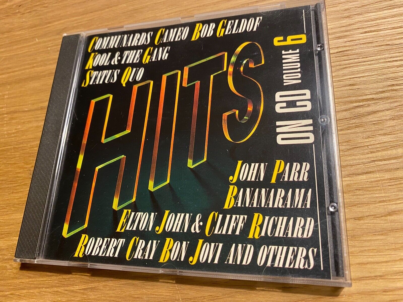 HITS ON CD VOLUME 6 1987 MERCURY RECORDS BANANARAMA BON JOVI CAMEO COMMUNARDS CD