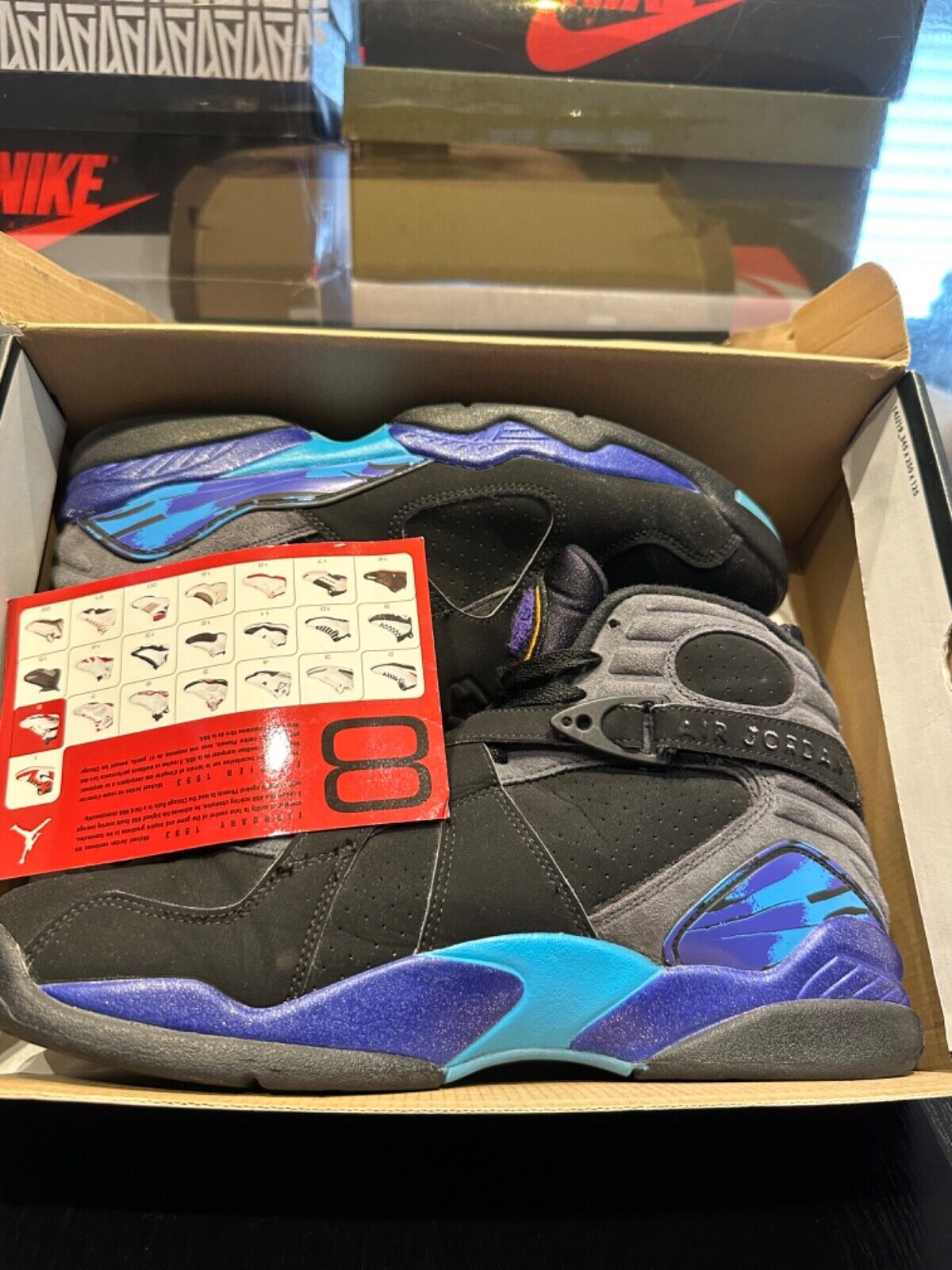 Size 11 - Jordan 8 Retro Aqua 2015