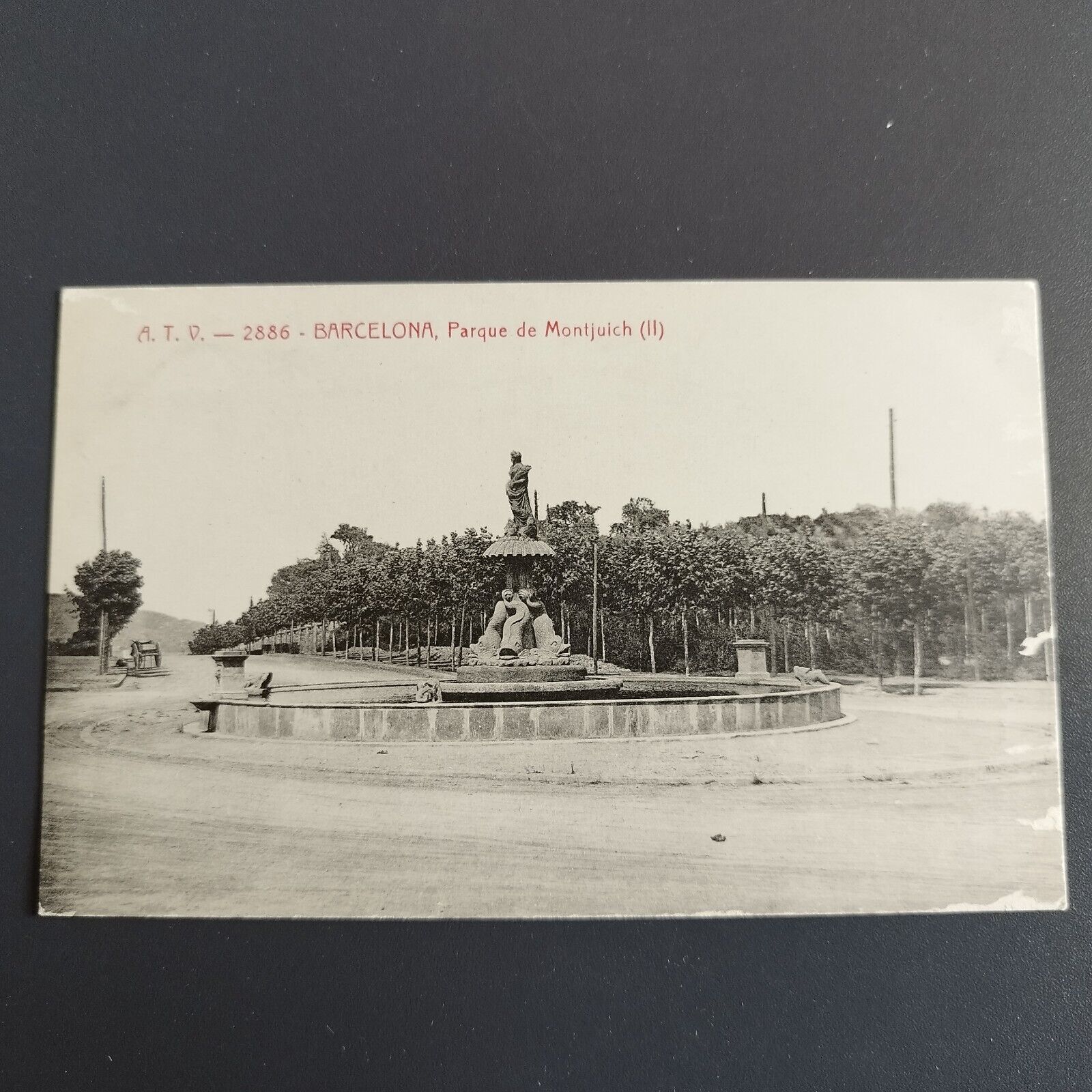 SPAIN-ATV-2886- BARCELONA- Parque de Montjuich (ll) - 1910s