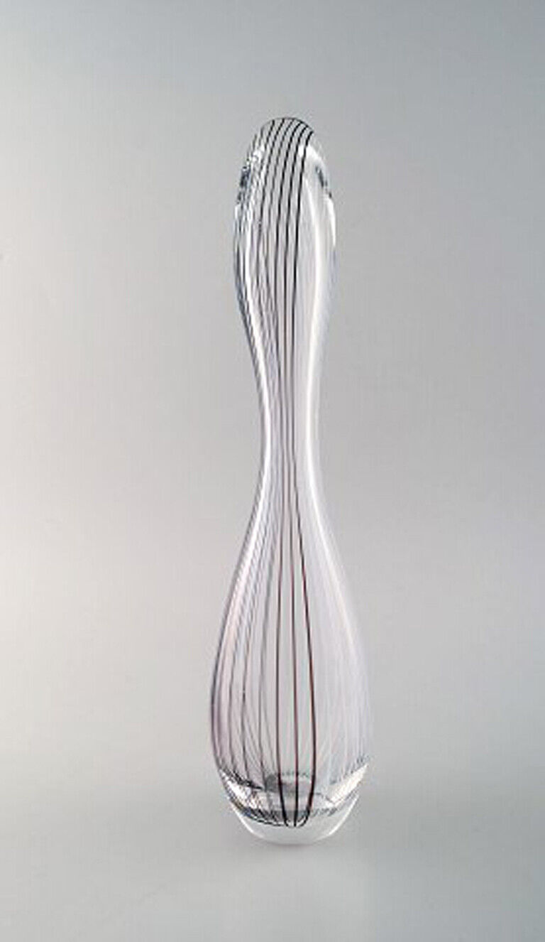 Vicke Lindstrand for Kosta Boda glass vase