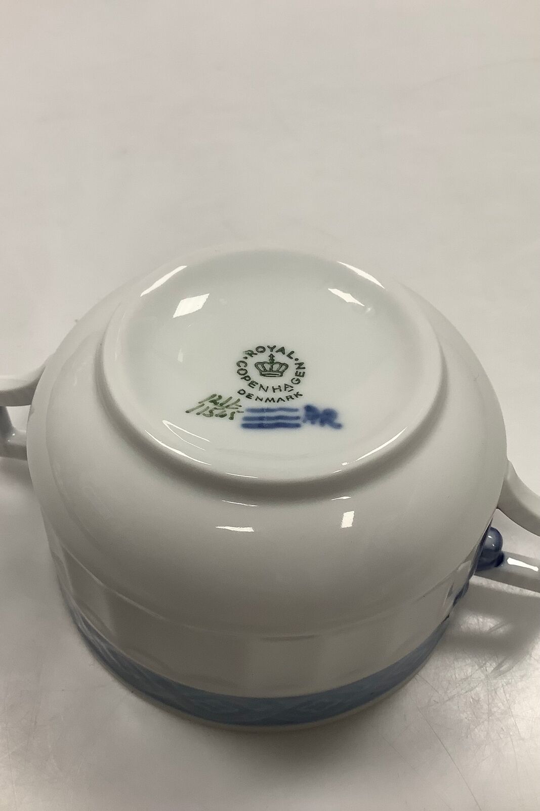 Royal Copenhagen Blue Fan Bouillon Cup No 11565