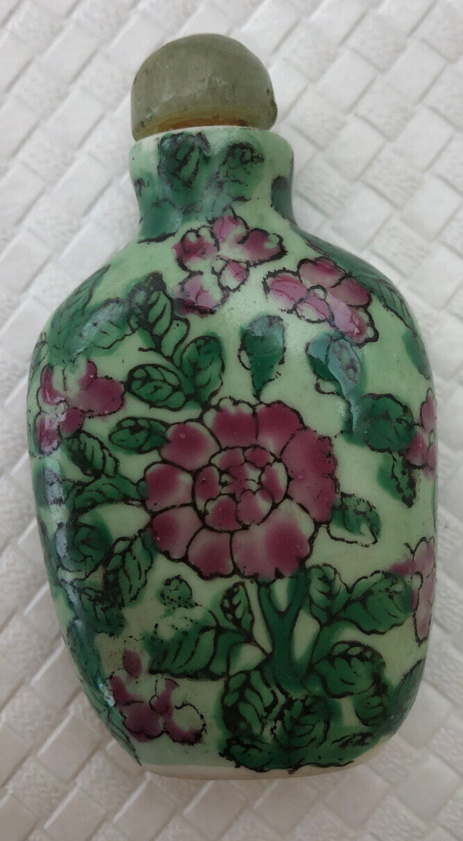 Small coloured scent bottle from China