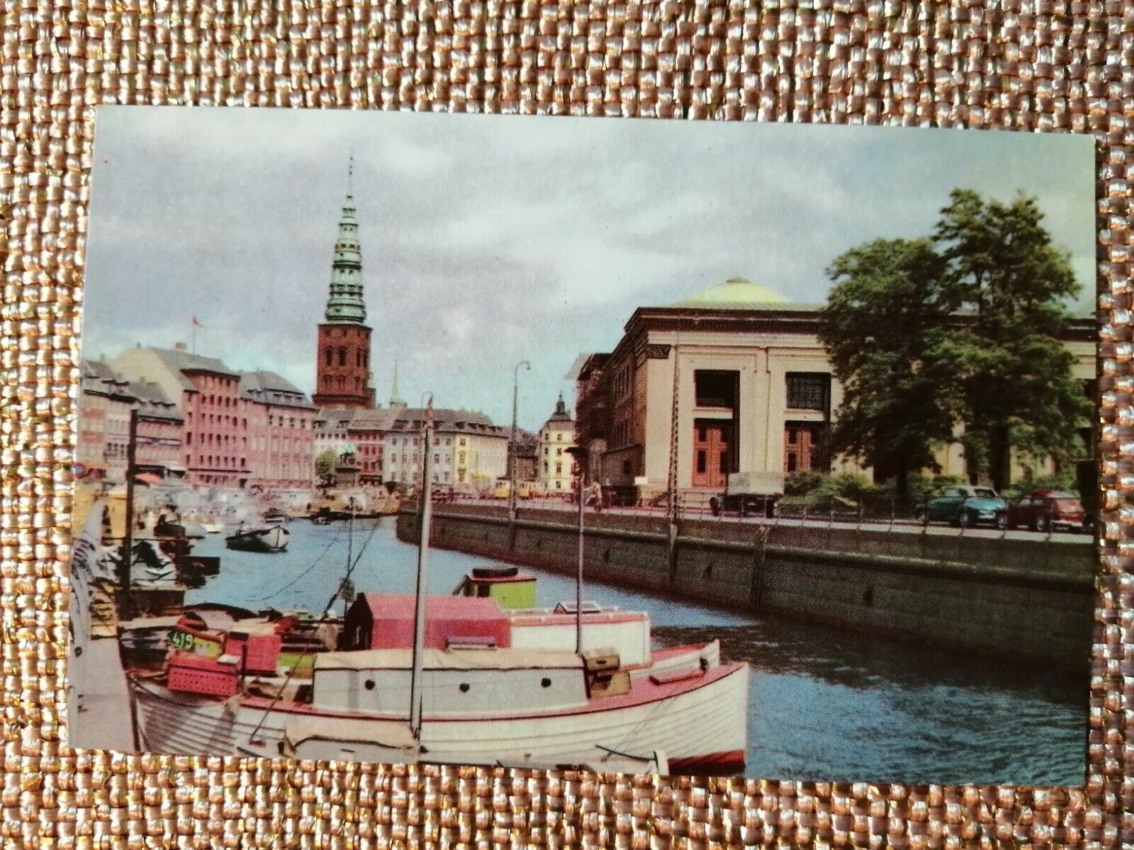 Vintage postcardDenmarkThorvalden's Museum1962Unposted