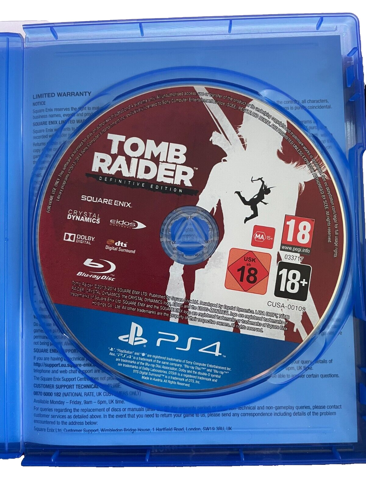 Tomb Raider Definitive Edition (PlayStation 4 2014)