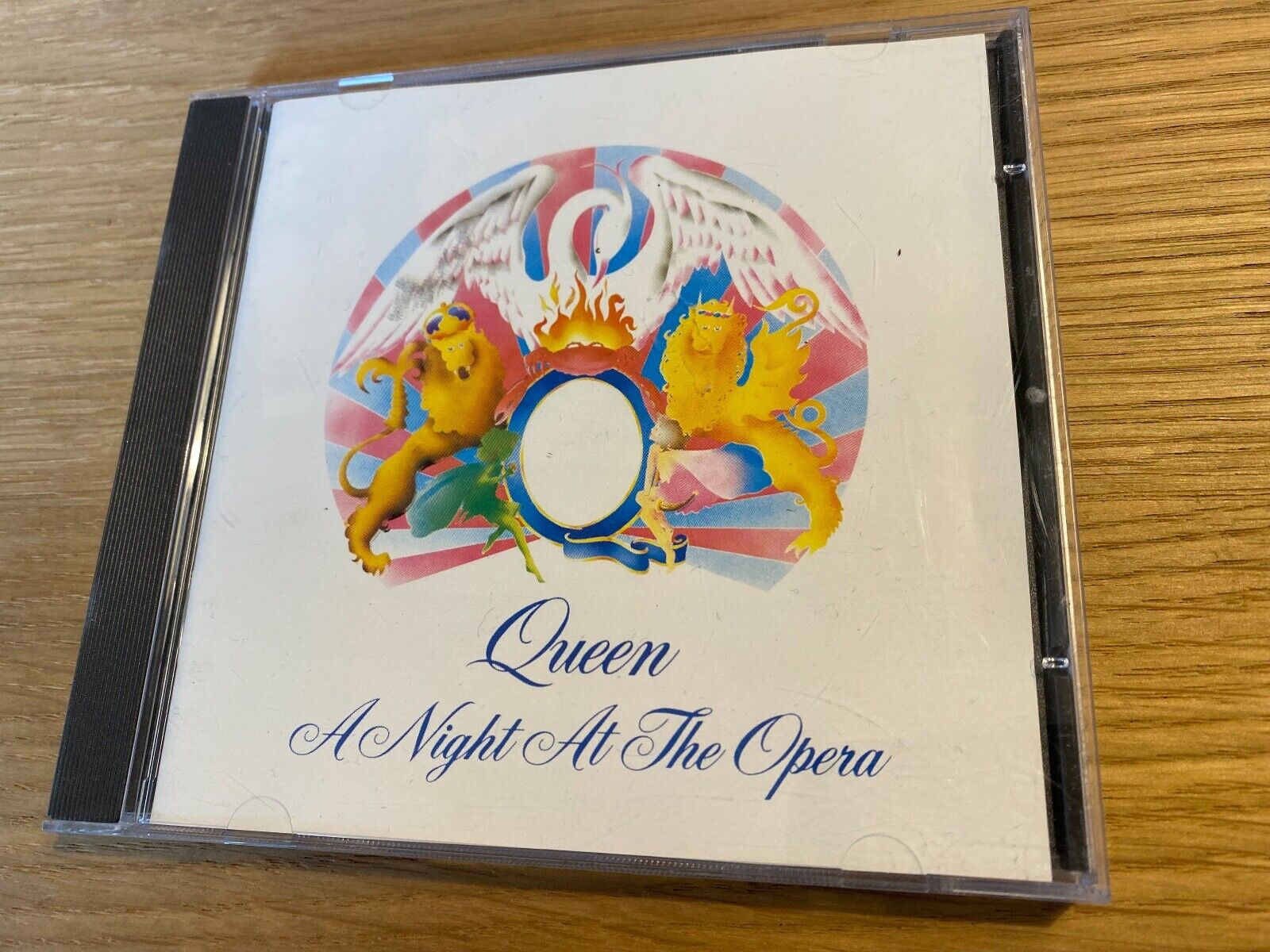 QUEEN "A NIGHT AT THE OPERA" AAD EMI RECORDS NETHERLANDS 1975 CD ALBUM 12 TRACK*