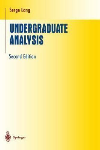 Undergraduate Analysis