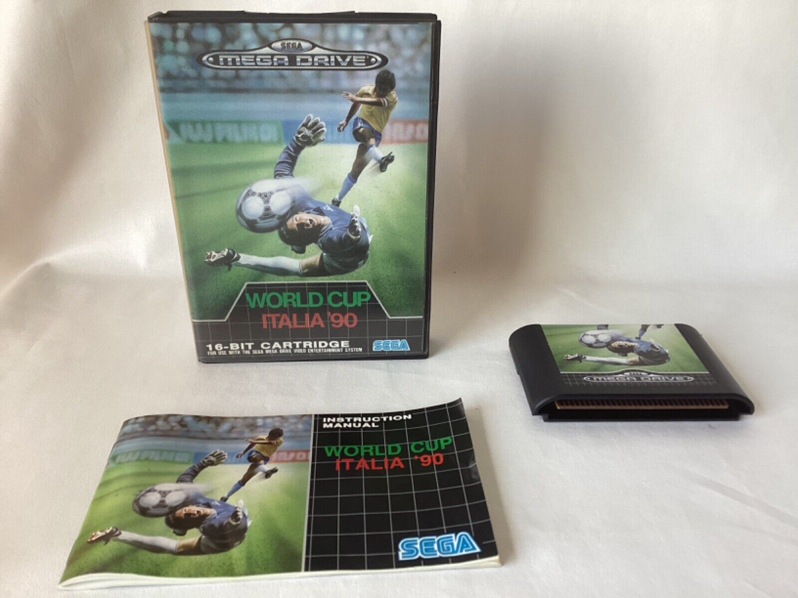 Sega Mega Drive - World Cup Italia 90 - PAL - Complete in box