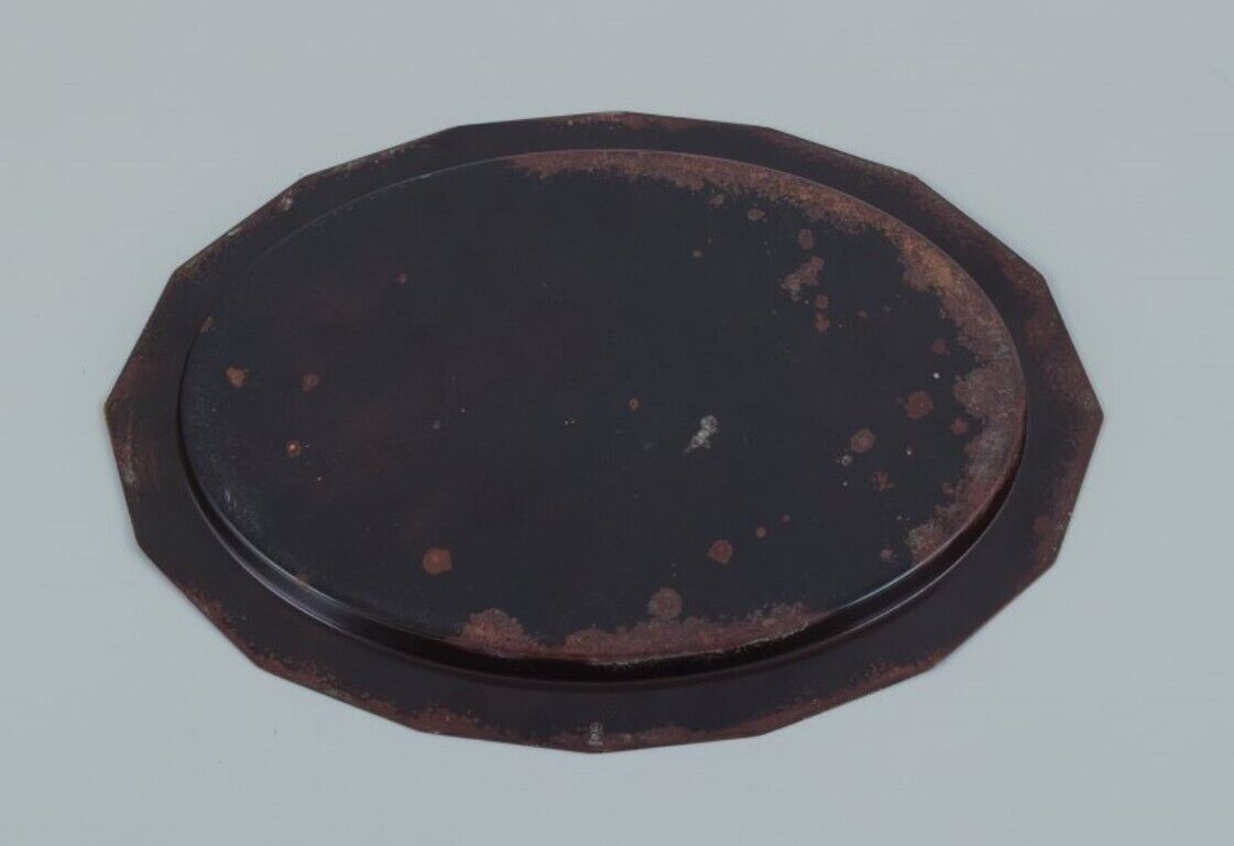 WMF (Württembergische Metallwarenfabrik) Germany Art Deco "Ikora" tray