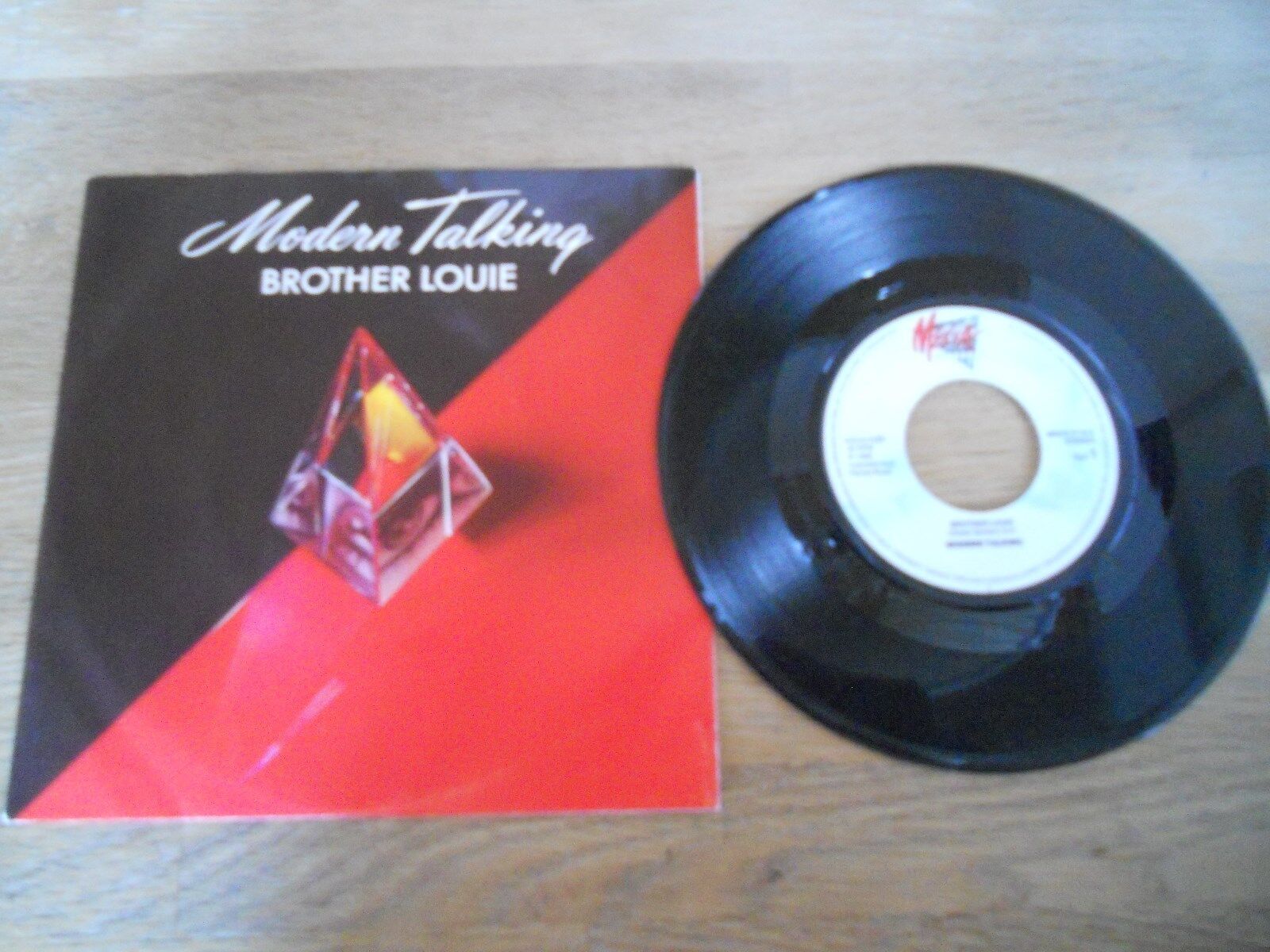 MODERN TALKING BROTHER LOUIE BIEM / NCB MEGA RECORDS 1986 USED RARE OUT OF PRINT