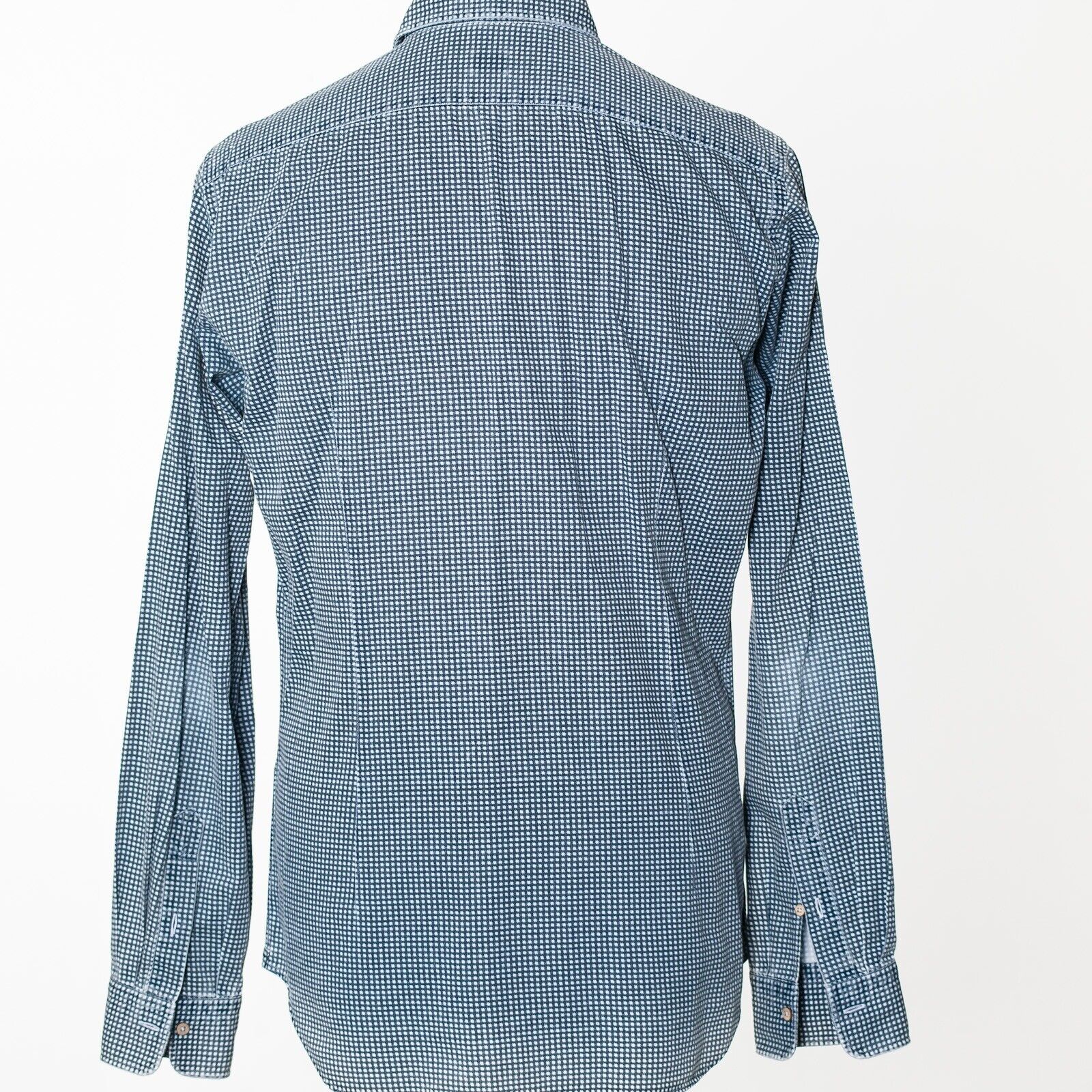 ALESSANDRO GHERARDI Blue Casual Shirt Italy Made 40/1575