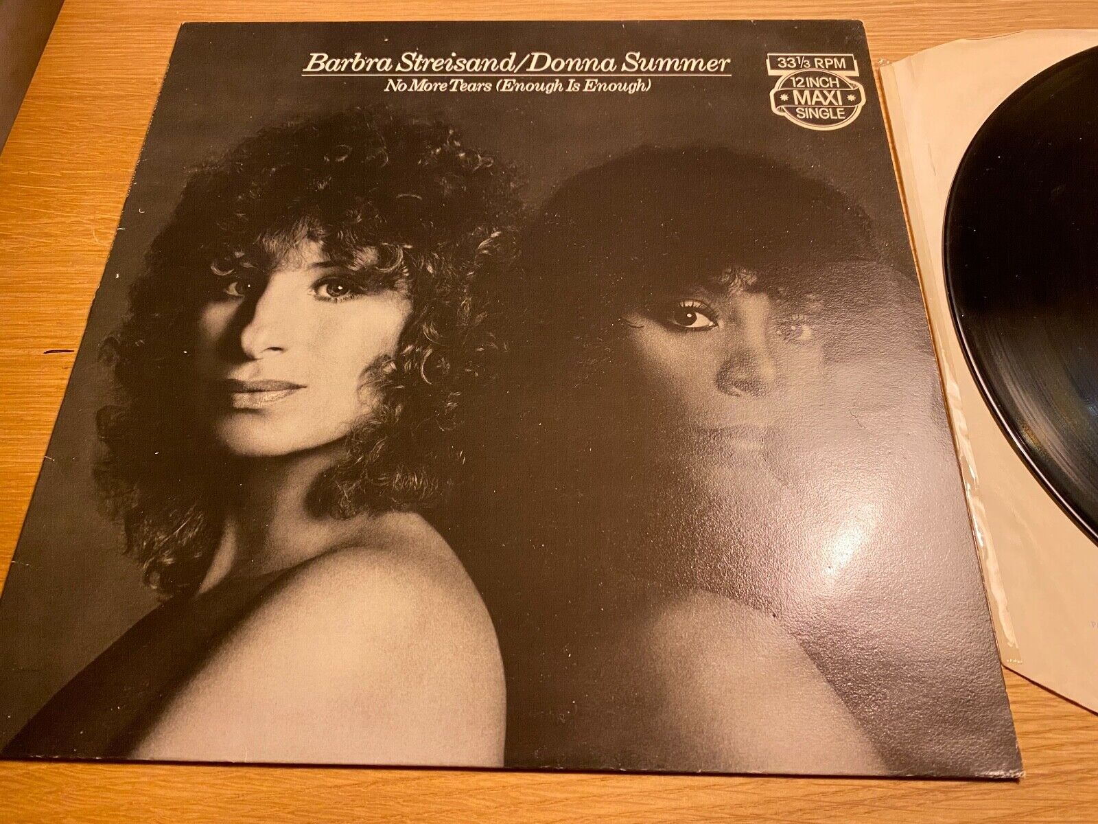 BARBRA STREISAND  DONNA SUMMER "NO MORE TEARS (ENOUGH IS ENOUGH)" 1979 DUTCH 12