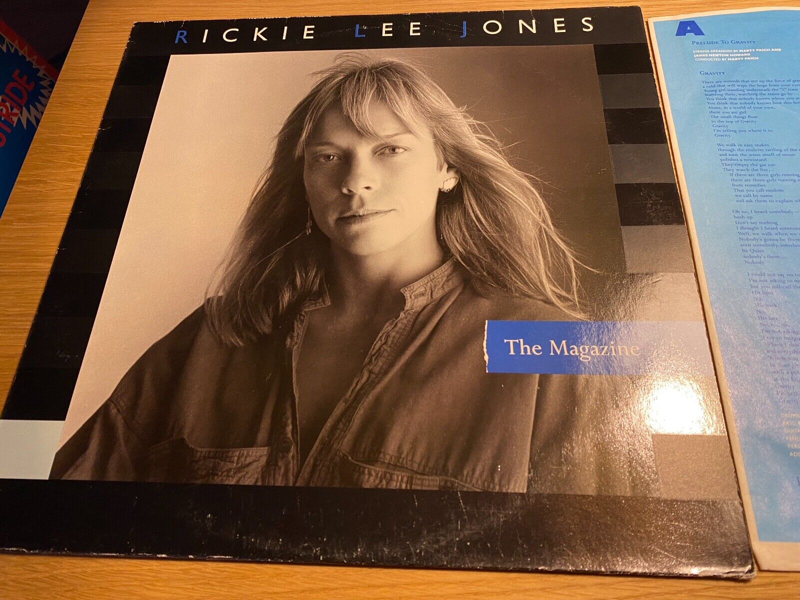 RICKIE LEE JONES "THE MAGAZINE" 1984 10 TRACKS WEST GERMAN PRESS LP 1 PRESSING*