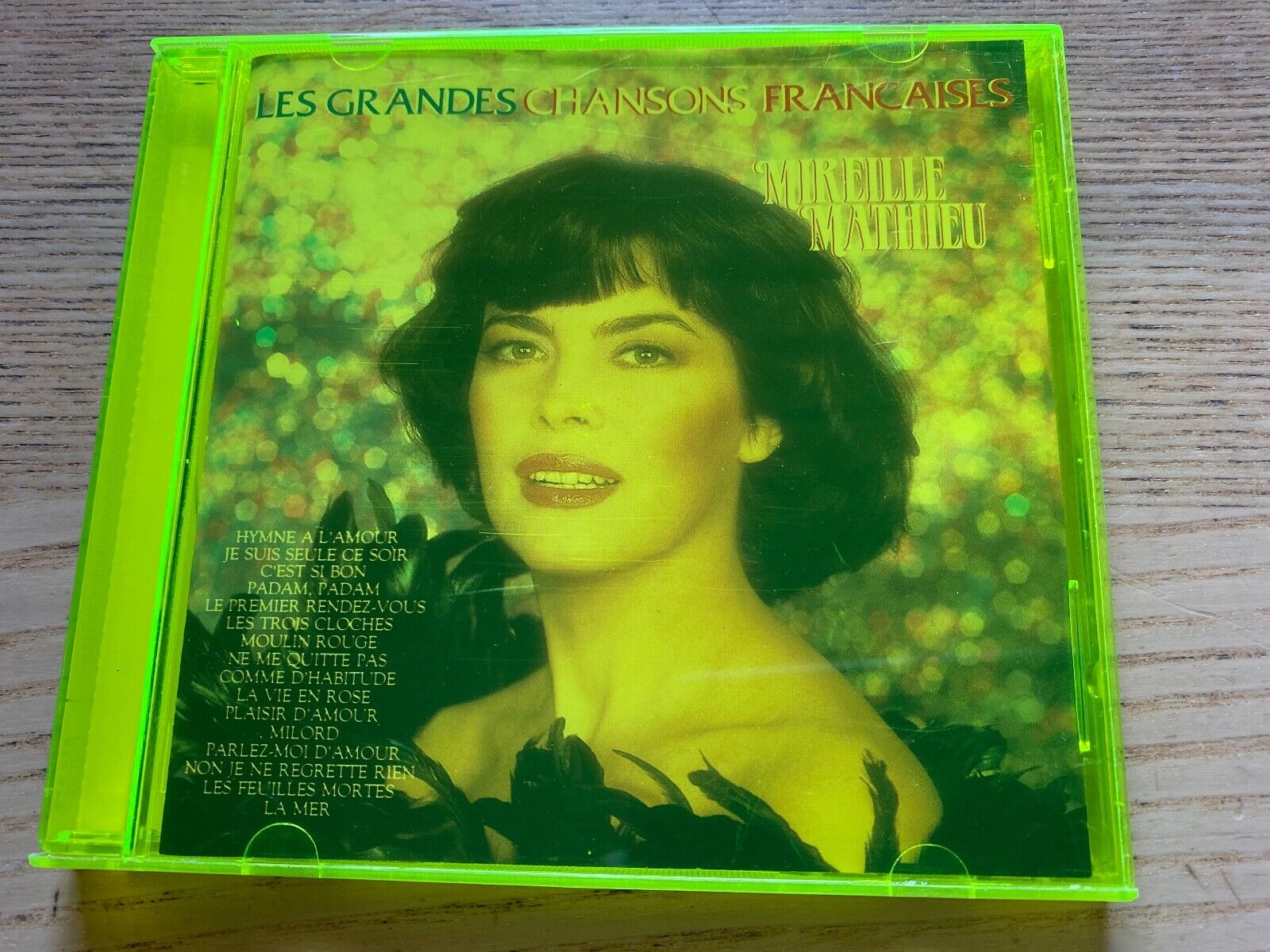 MIREILLE MATHIEU "LES GRANDES CHANSONS FRANCAISES" 1 PRESS CD ALBUM FRANCE RARE