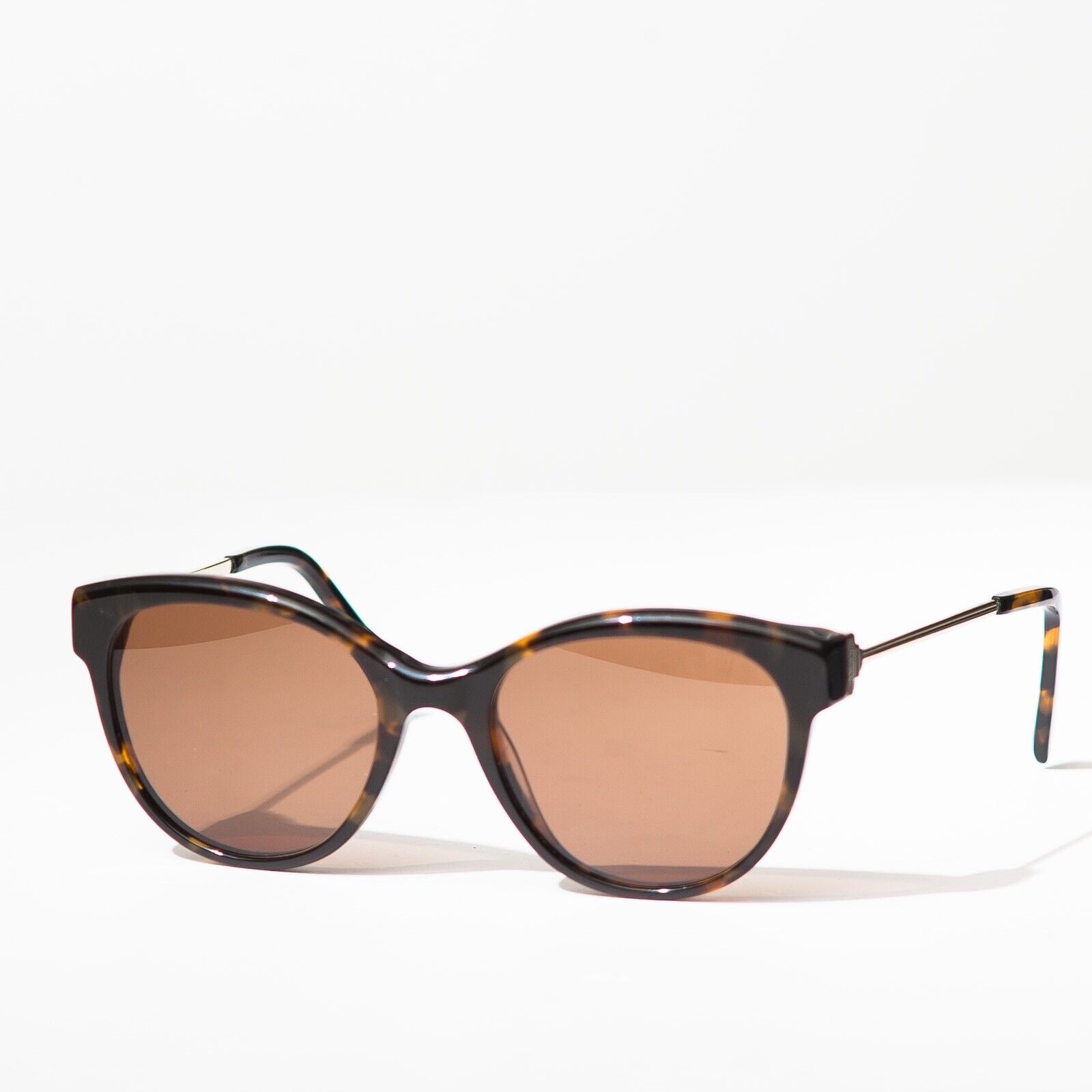 BALMAIN Brown Tortoise Sunglasses New Brown Lenses