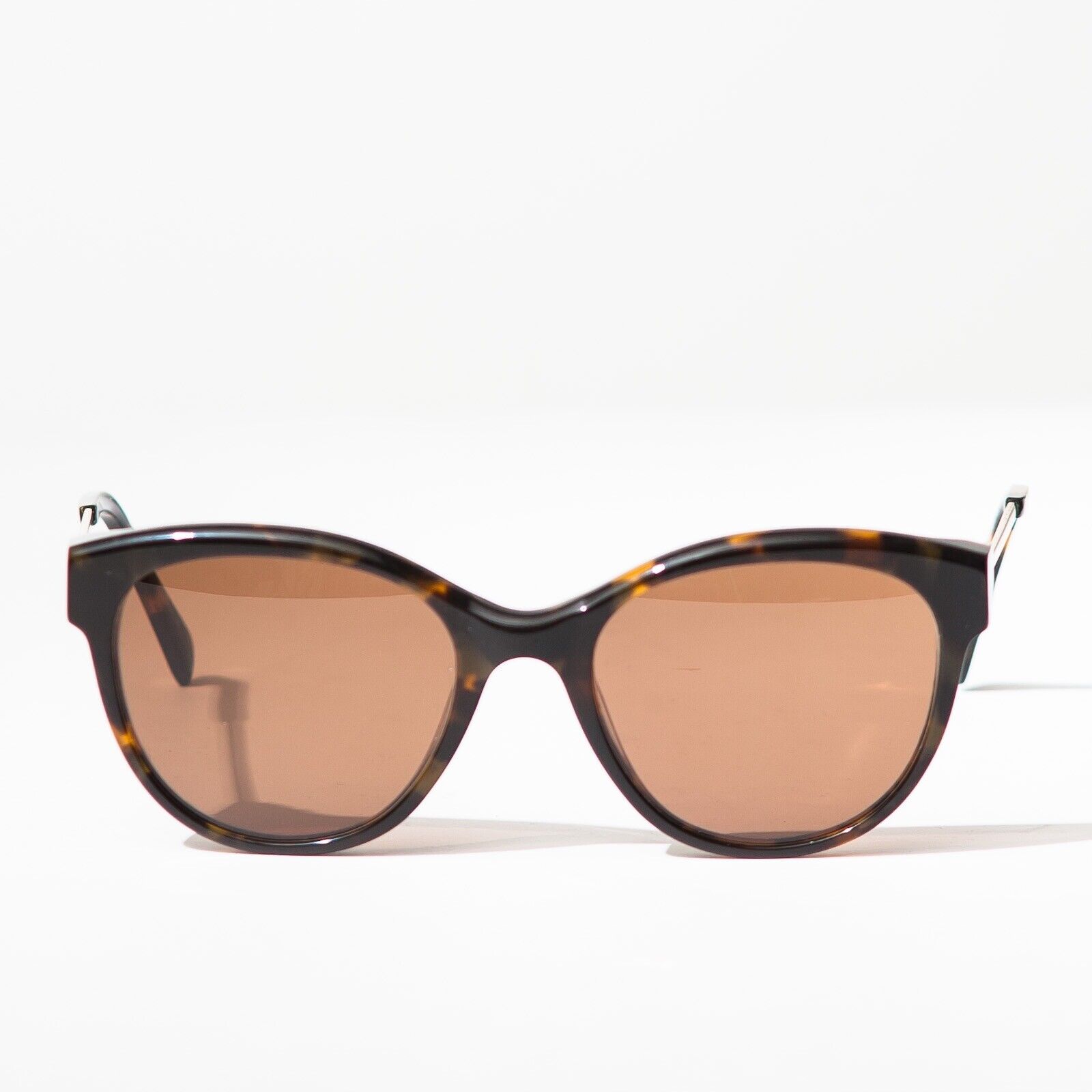 BALMAIN Brown Tortoise Sunglasses New Brown Lenses