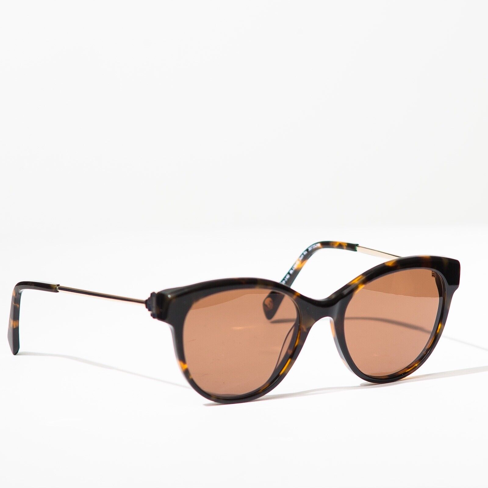 BALMAIN Brown Tortoise Sunglasses New Brown Lenses