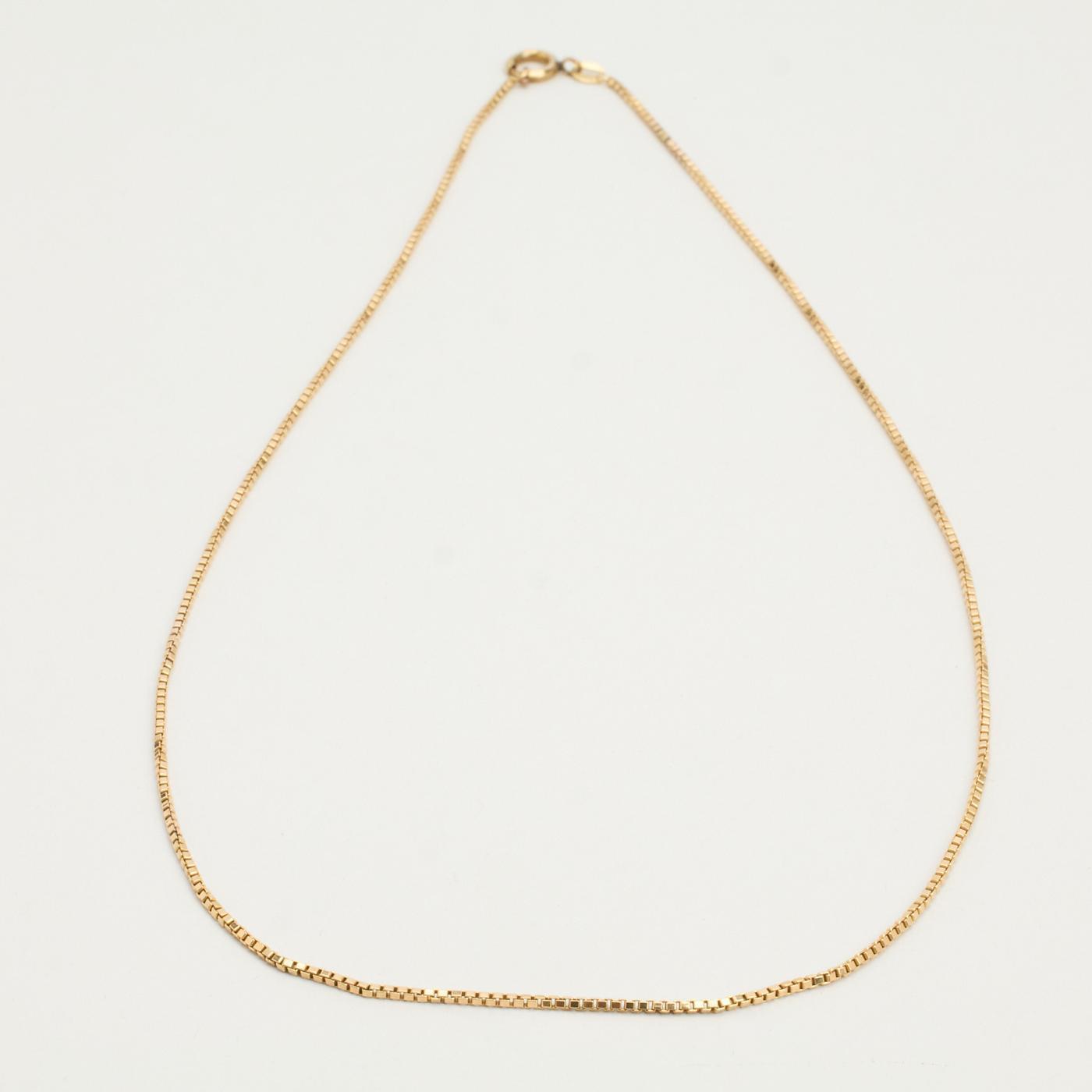 Venezia Necklace in 8K Gold 1752 inches | Solid Gold | Quality Fine