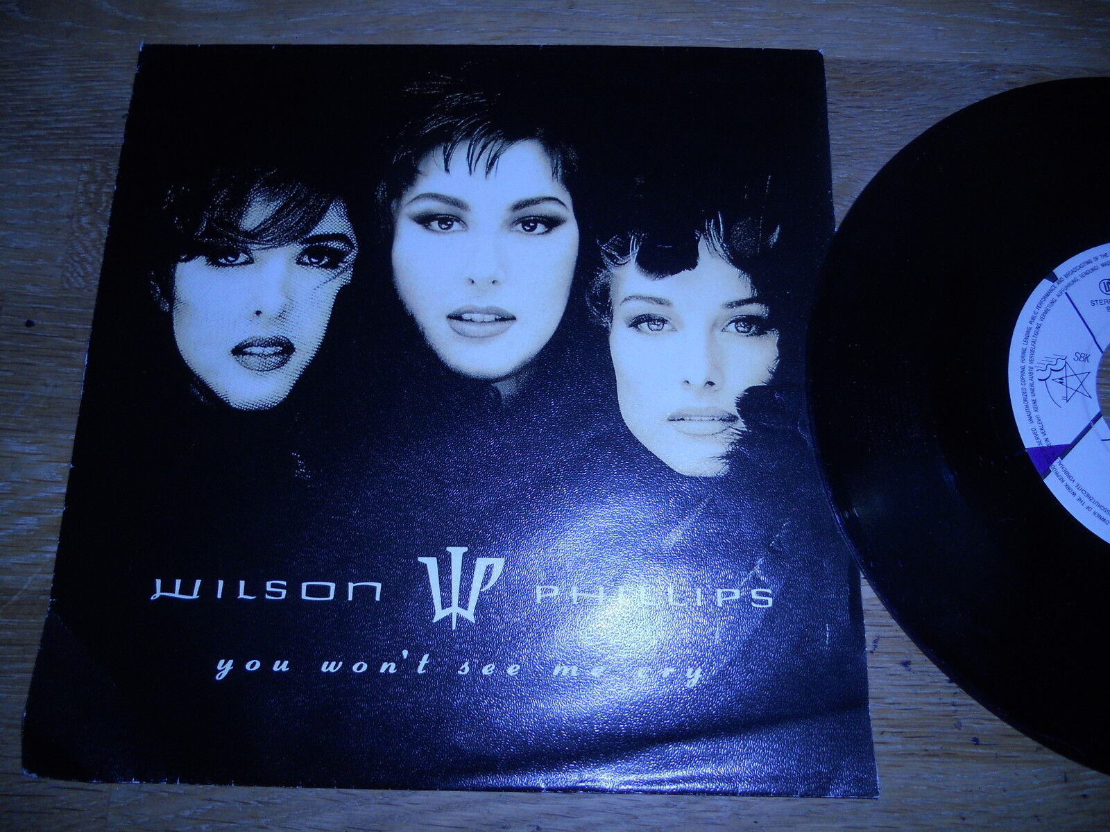 WILSON PHILLIPS YOU WON´T SEE ME CRY / THIS DOESNT HAVE TO BE LOVE 1992 SBK EMI*