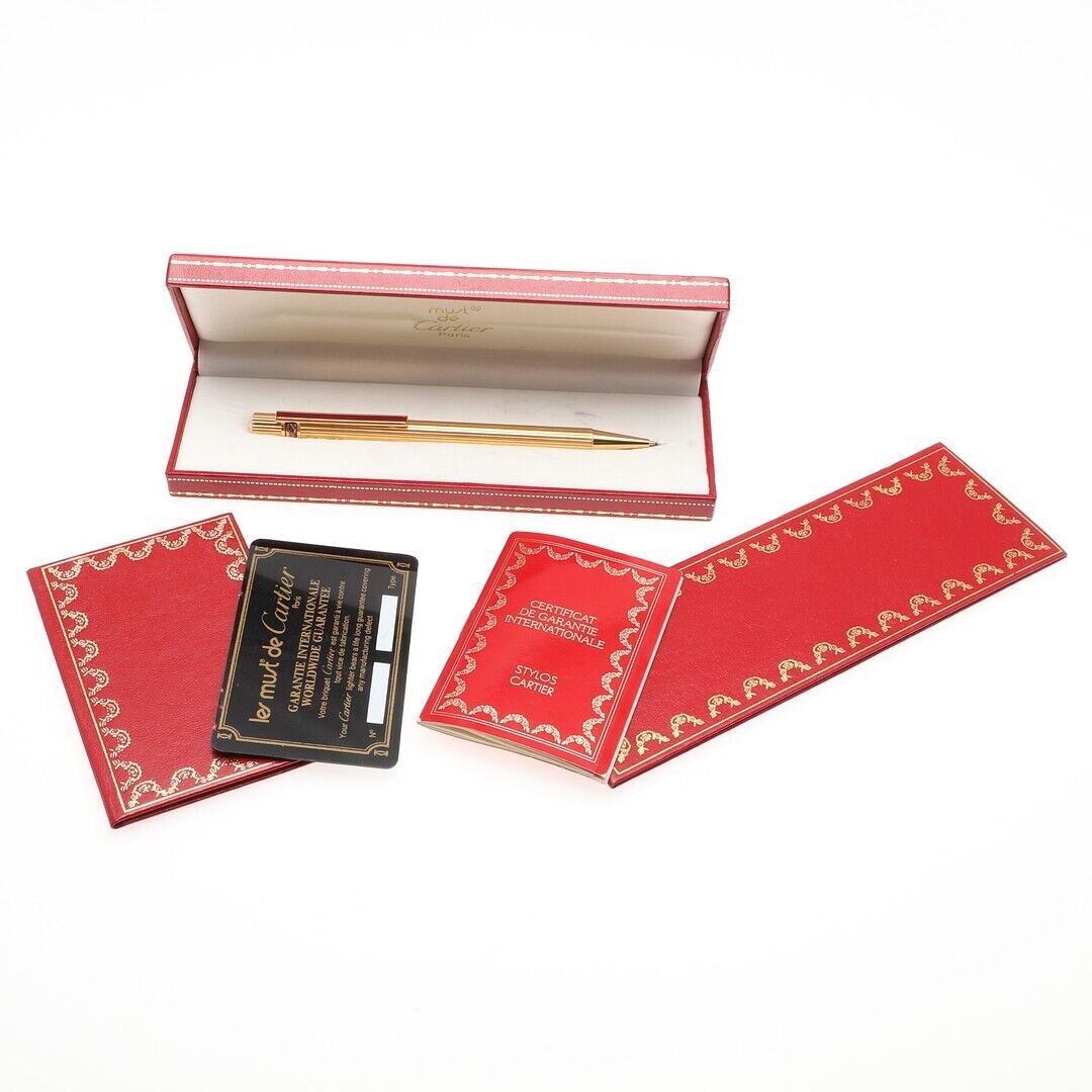 MUST DE CARTIER - BOXED PROPELLING PENCIL  CERTIFICATE