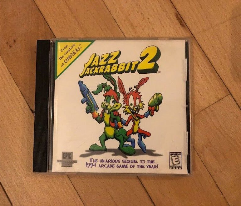 Jazz Jackrabbit 2 (PC Windows 95 Epic Megagames 1998) AUTHENTIC