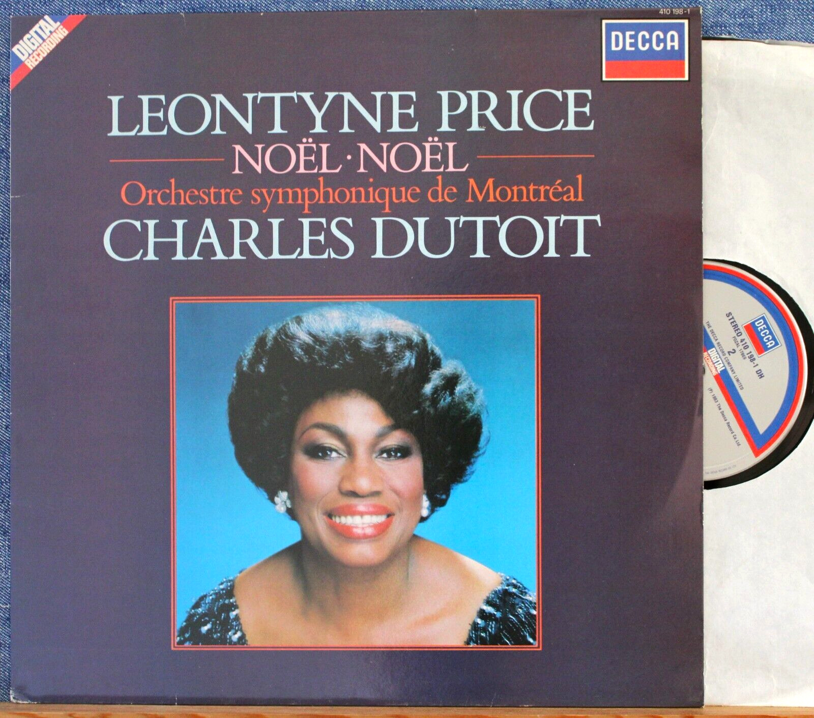 Price; Dutoit Noël Decca 410 198 dig NM