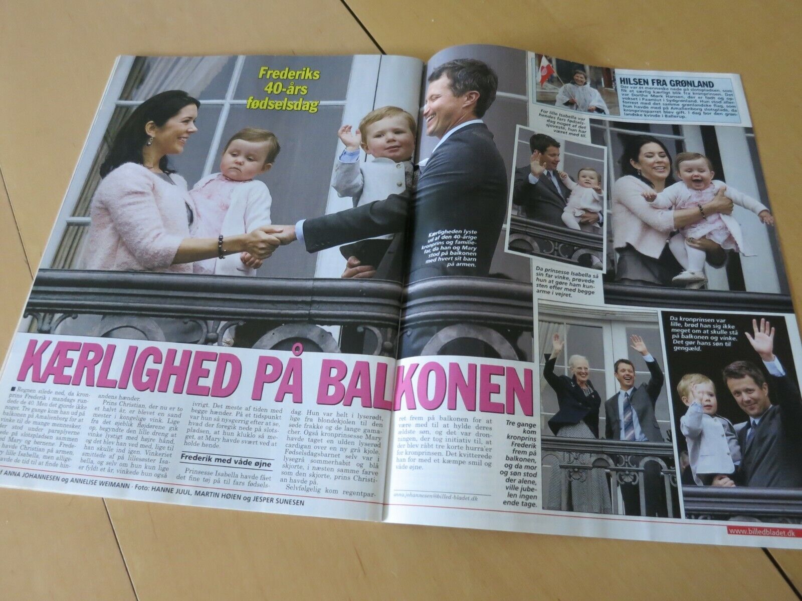 Princess MARIE Prince JOACHIM Royal WEDDING Denmark MARY FREDERIK Magazine BL13