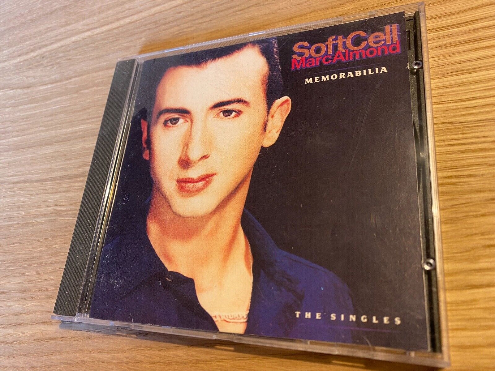 SOFT CELL MARC ALMOND "MEMORABILIA THE SINGLES" CD ALBUM  SOUTH AFRICAN PRESS 92