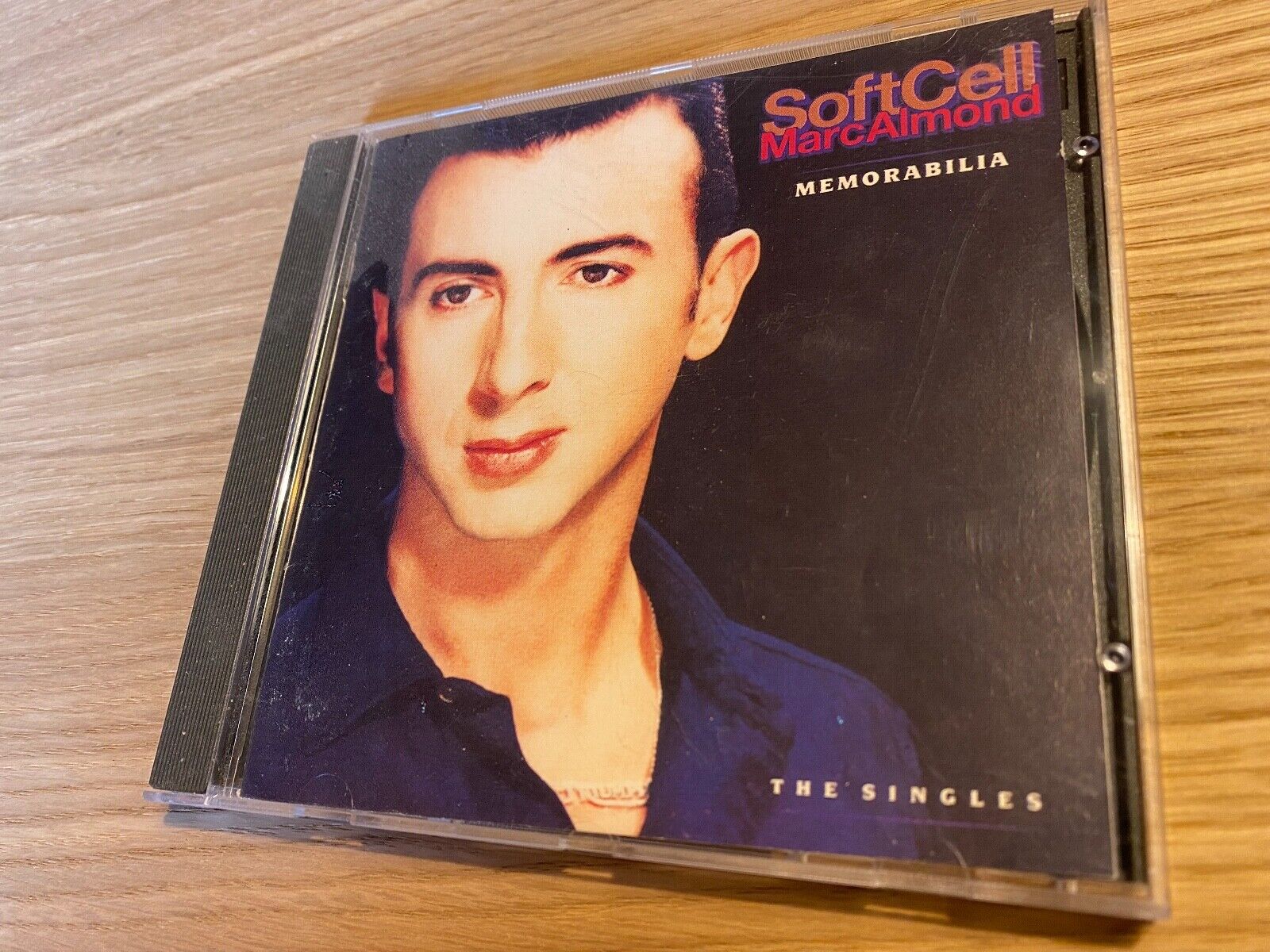 SOFT CELL MARC ALMOND "MEMORABILIA THE SINGLES" CD ALBUM  SOUTH AFRICAN PRESS 92