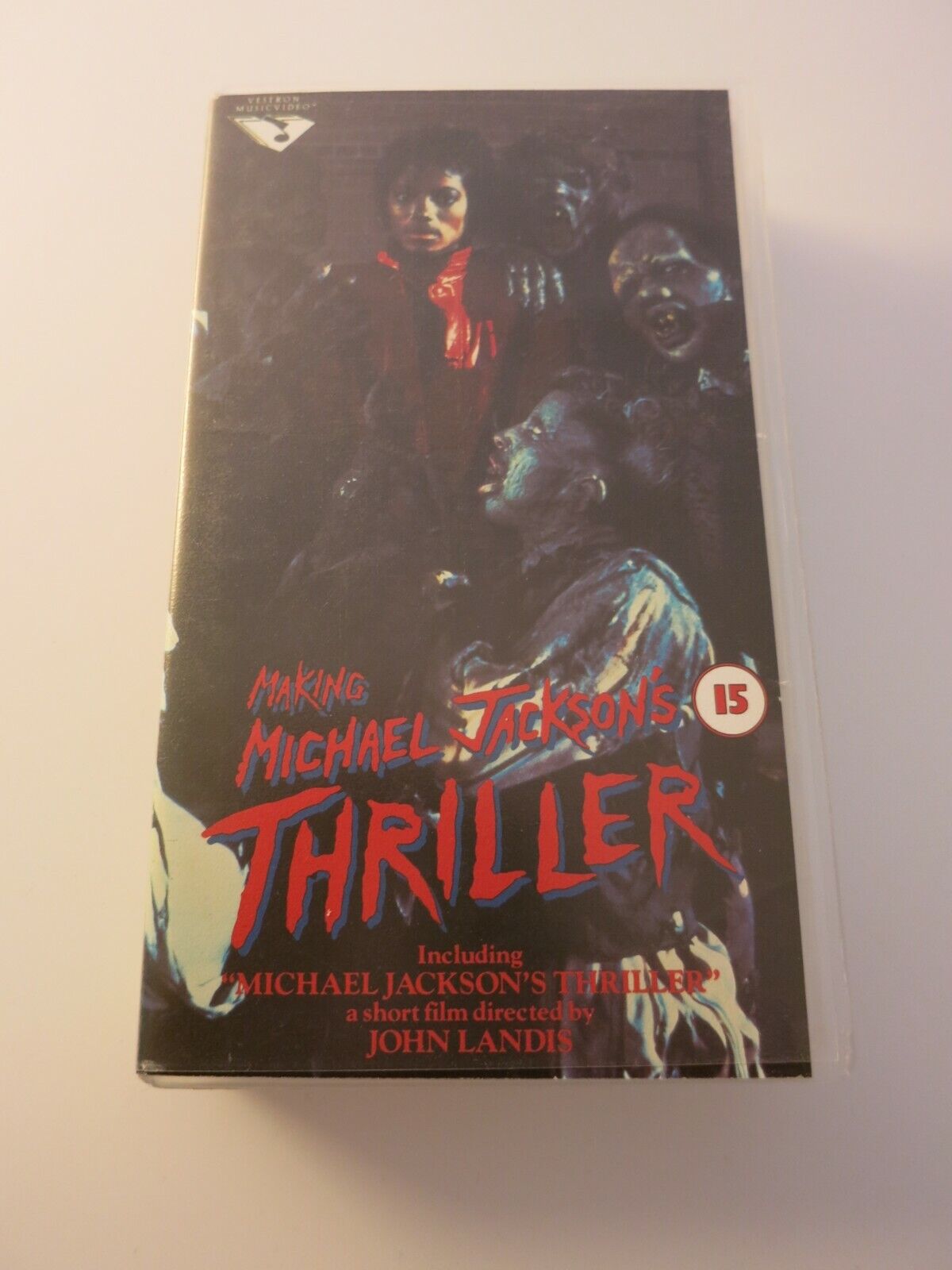 VHS Videotape MICHAEL JACKSON Making Michael Jackson's Thriller Used V2