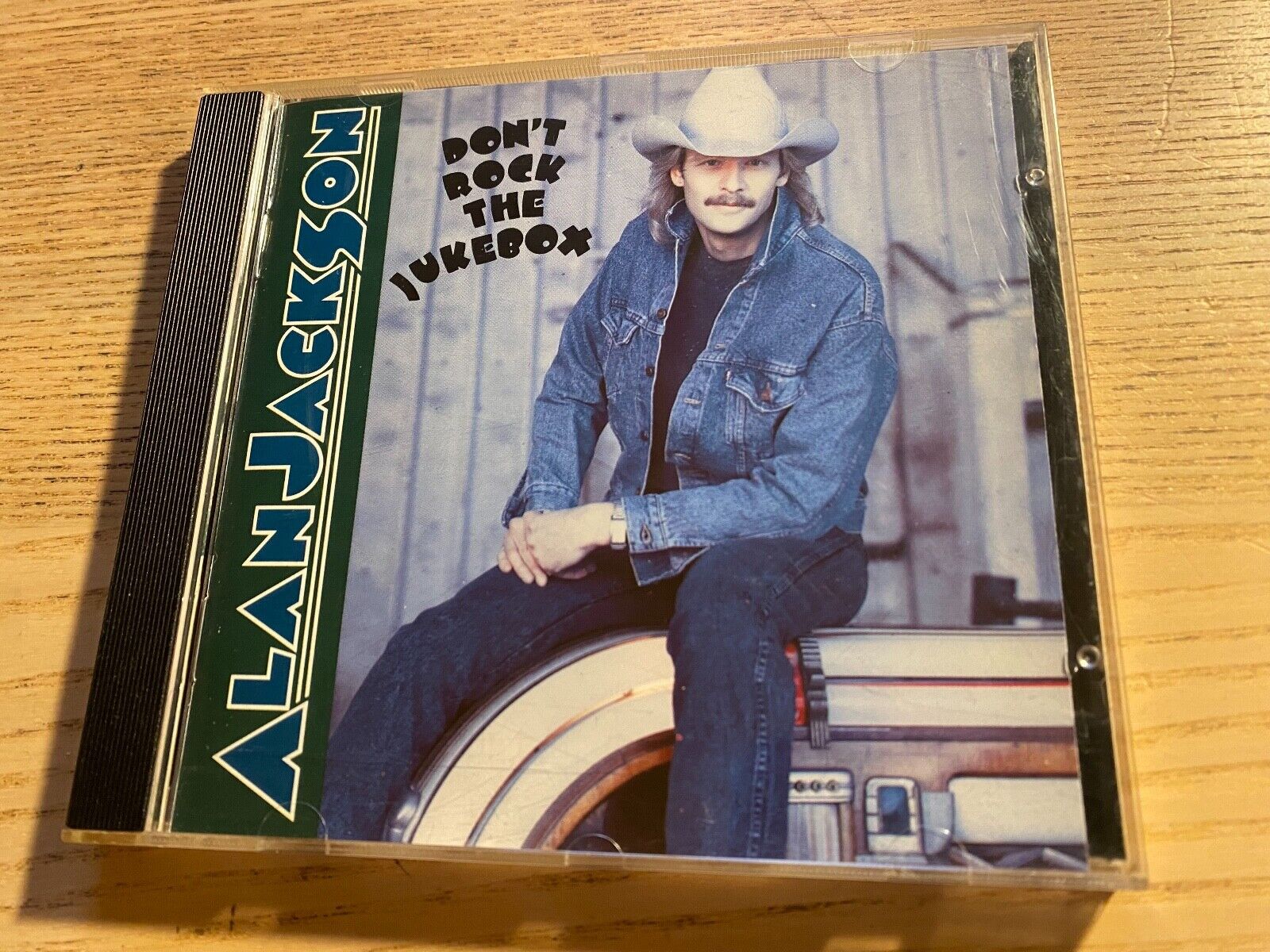 ALAN JACKSON "DON´T ROCK THE JUKEBOX" 1991 CD ALBUM ARISTA RECORDS  10 TRACK OOP