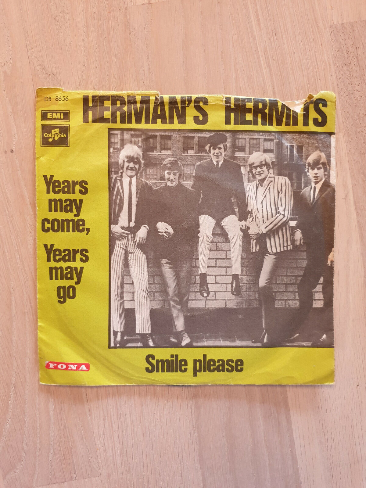 Herman's Hermits – Years May Come Years May Go / Smile Please - 7" Vinyl 1970