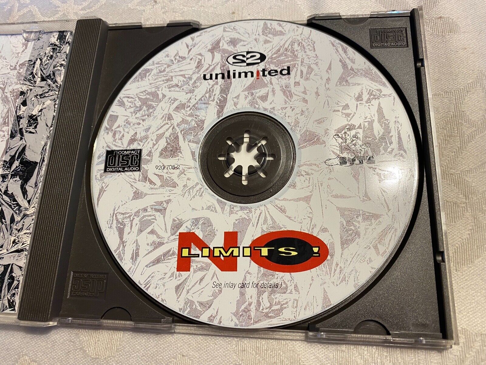 2 UNLIMITED "NO LIMITS !" 1990´S CD ALBUM 14 TRACK BYTE RECORDS EUROBEAT EURODIS