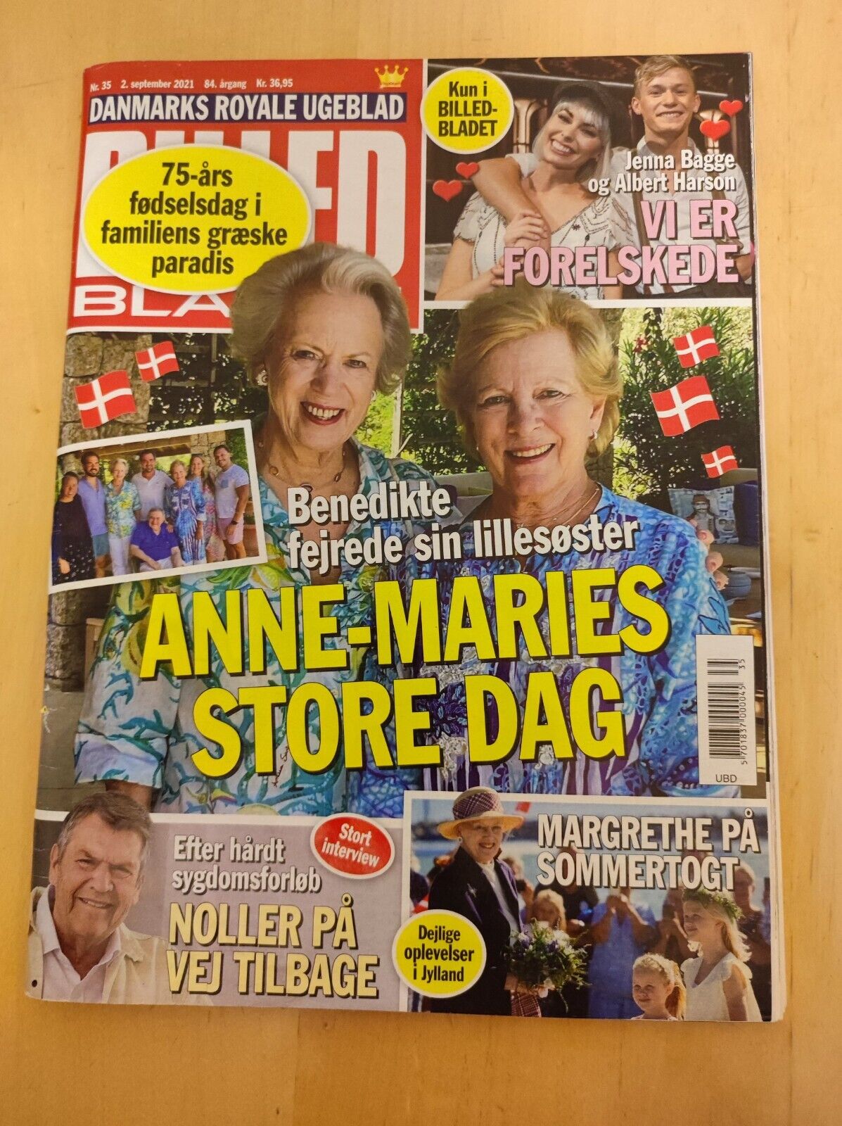 QUEEN ANNE-MARIE Benedikte MARGRETHE Nikolai MARY Joan Collins Royal Magazin AB5