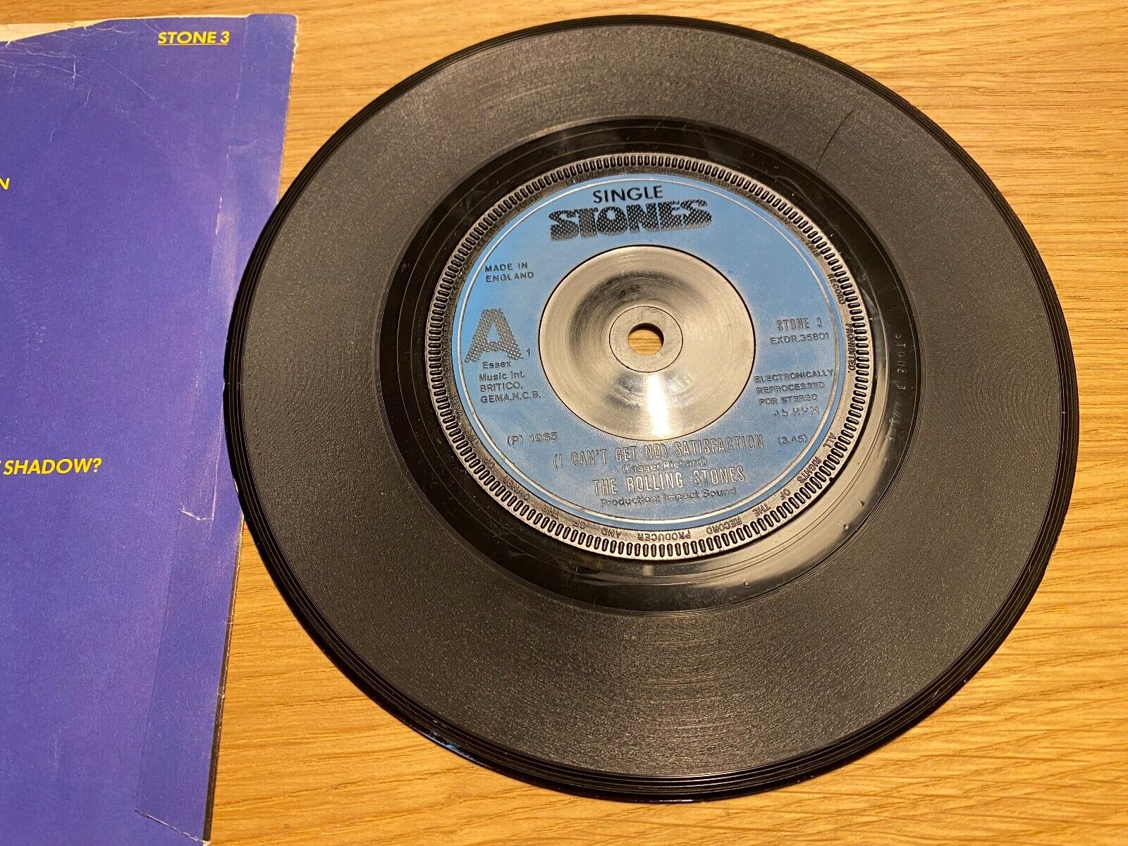 THE ROLLING STONES (I CAN´T GET NO) SATISFACTION /LITTLE BY LITTLE DECCA ENGLAND