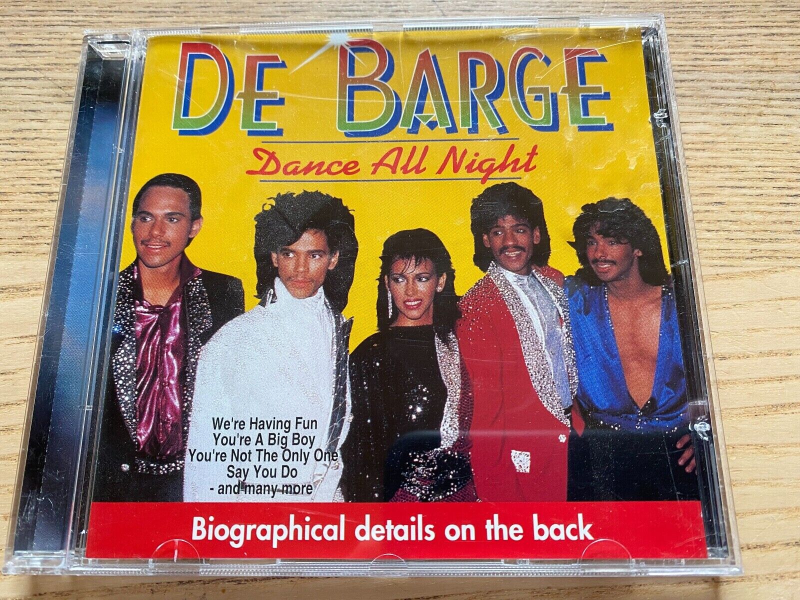 DE BARGE "DANCE ALL NIGHT" 1997 SUCCESS RECORDS 9 TRACKS MINT ELAP MUSIC DENMARK