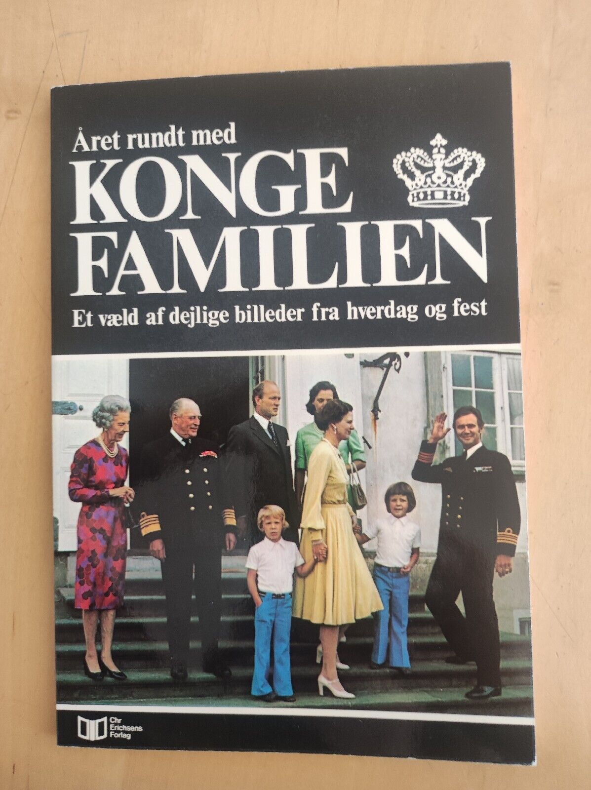 Book Royal Danish Family 1974 Queen INGRID FREDERIK MARGRETHE ANNE-MARIE Bog 15