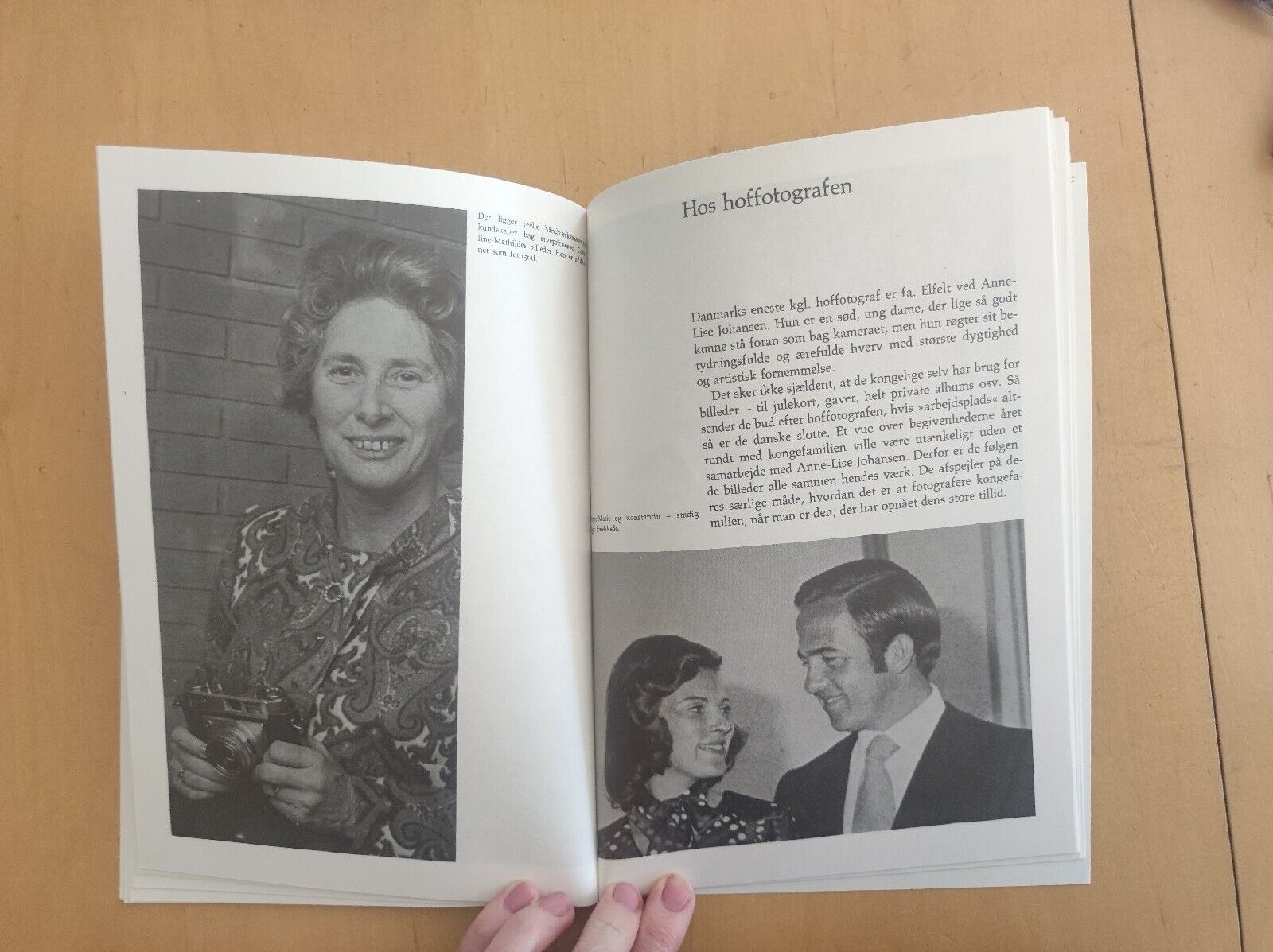 Book Royal Danish Family 1974 Queen INGRID FREDERIK MARGRETHE ANNE-MARIE Bog 15