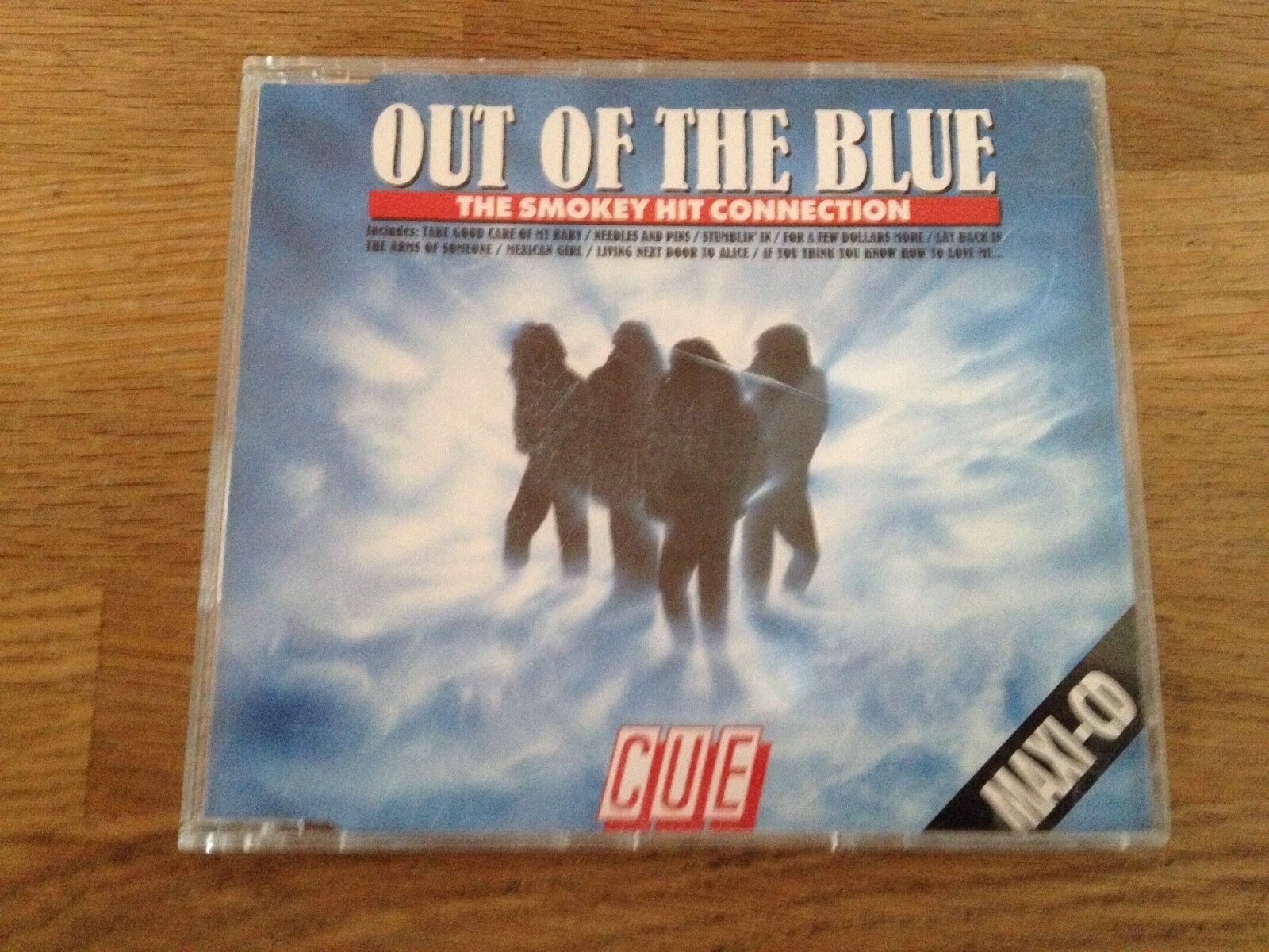 CUE "OUT OF THE BLUE" 4 TRACKS CD SINGLE BCM RECORDS WEST GERMANY SMOKEY COVERS*