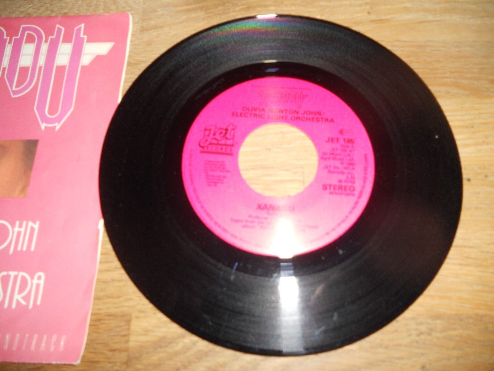 OLIVIA NEWTON-JOHN "XANADU" 1980 USED JET CBS RECORDS DUTCH USED 7 INCH VINYL***