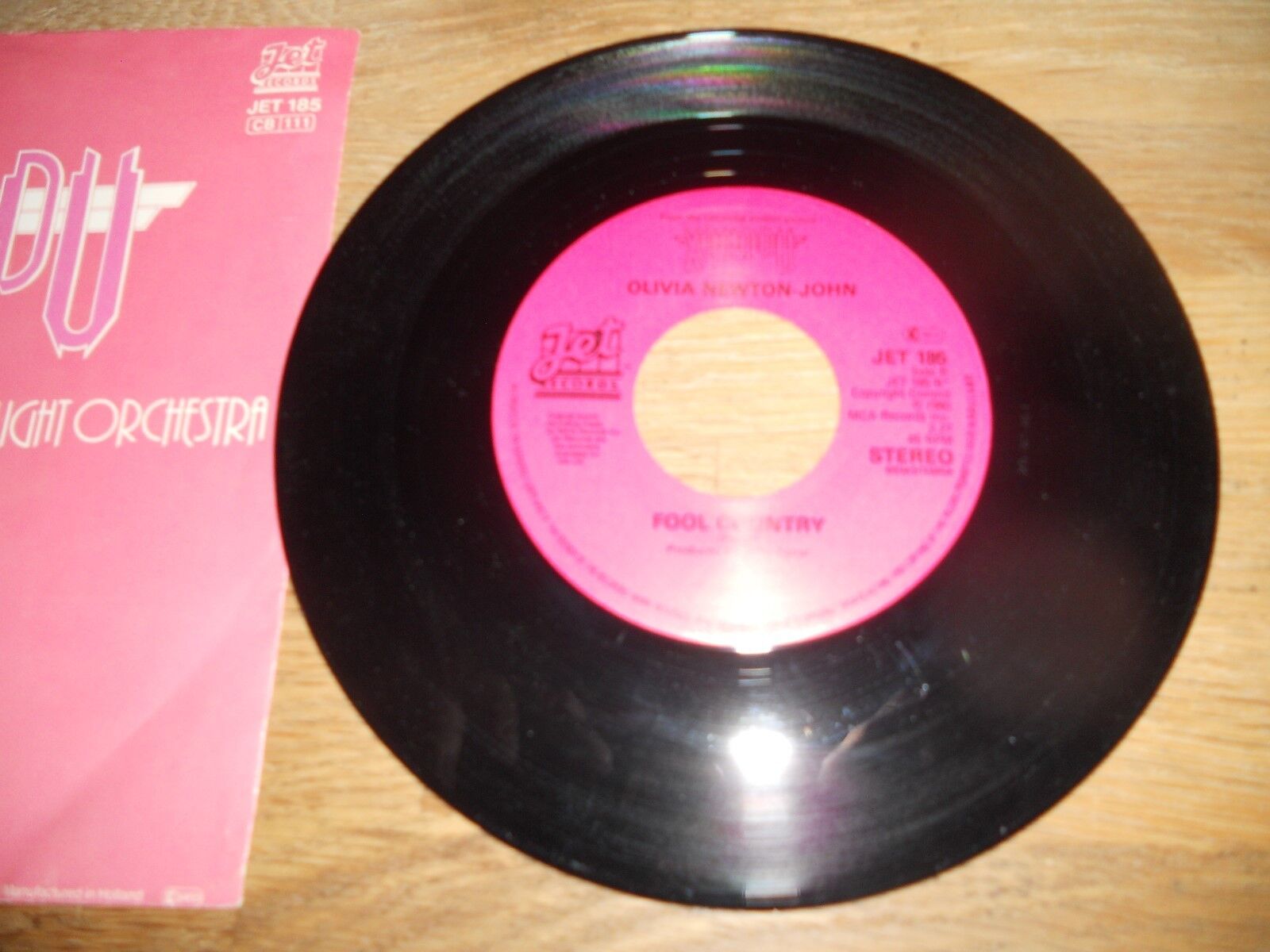 OLIVIA NEWTON-JOHN "XANADU" 1980 USED JET CBS RECORDS DUTCH USED 7 INCH VINYL***