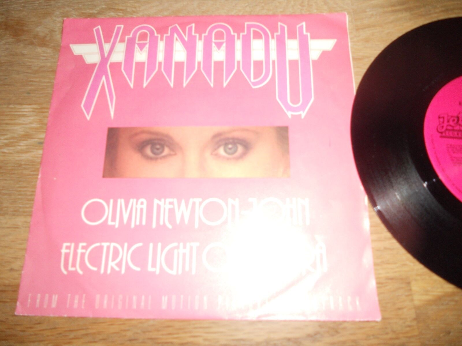 OLIVIA NEWTON-JOHN "XANADU" 1980 USED JET CBS RECORDS DUTCH USED 7 INCH VINYL***