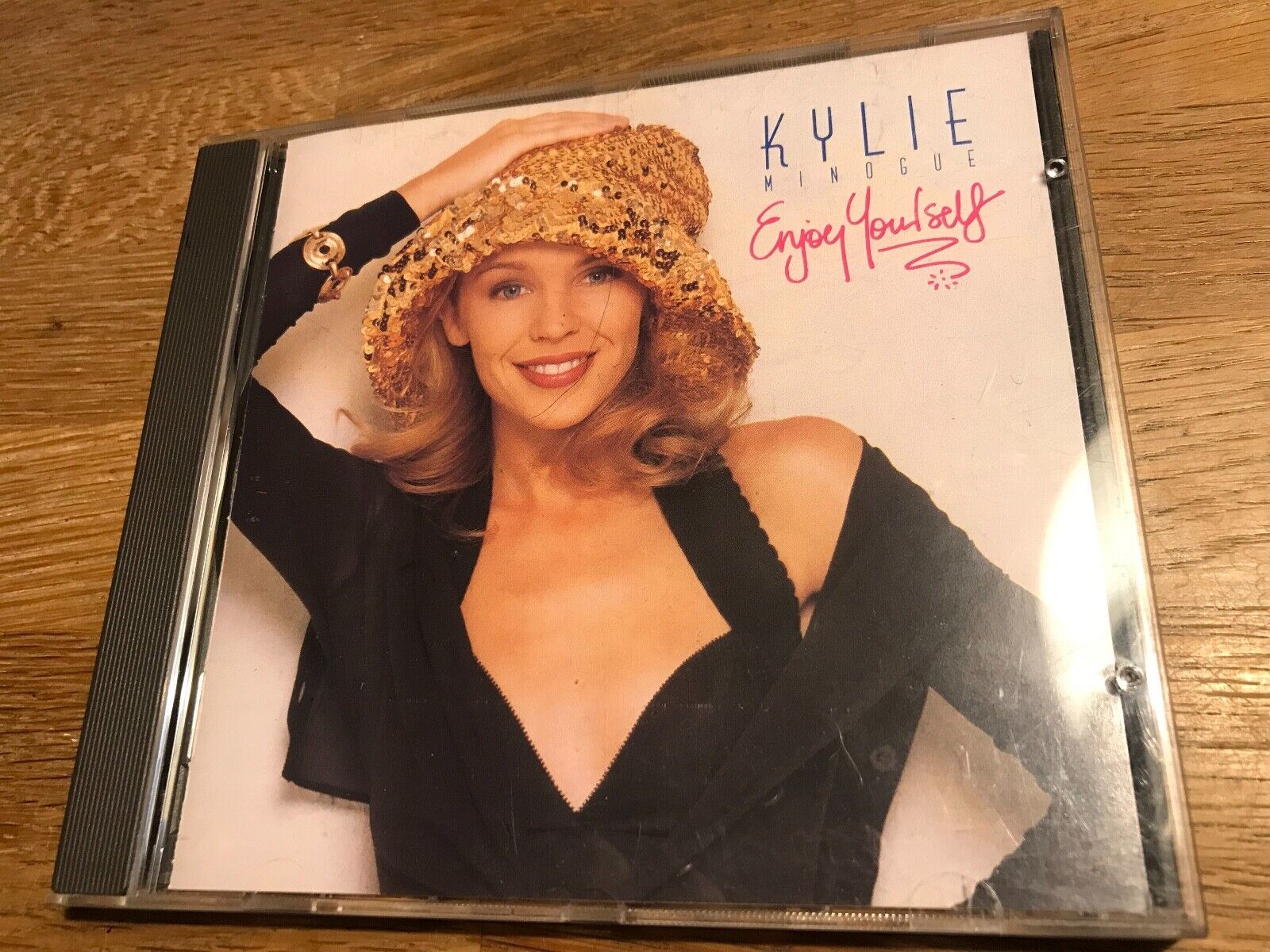 KYLIE MINOGUE "ENJOY YOURSELF" 1989 CD 10 TRACK PWL RECORDS SWEDISH PRESS NCB CD