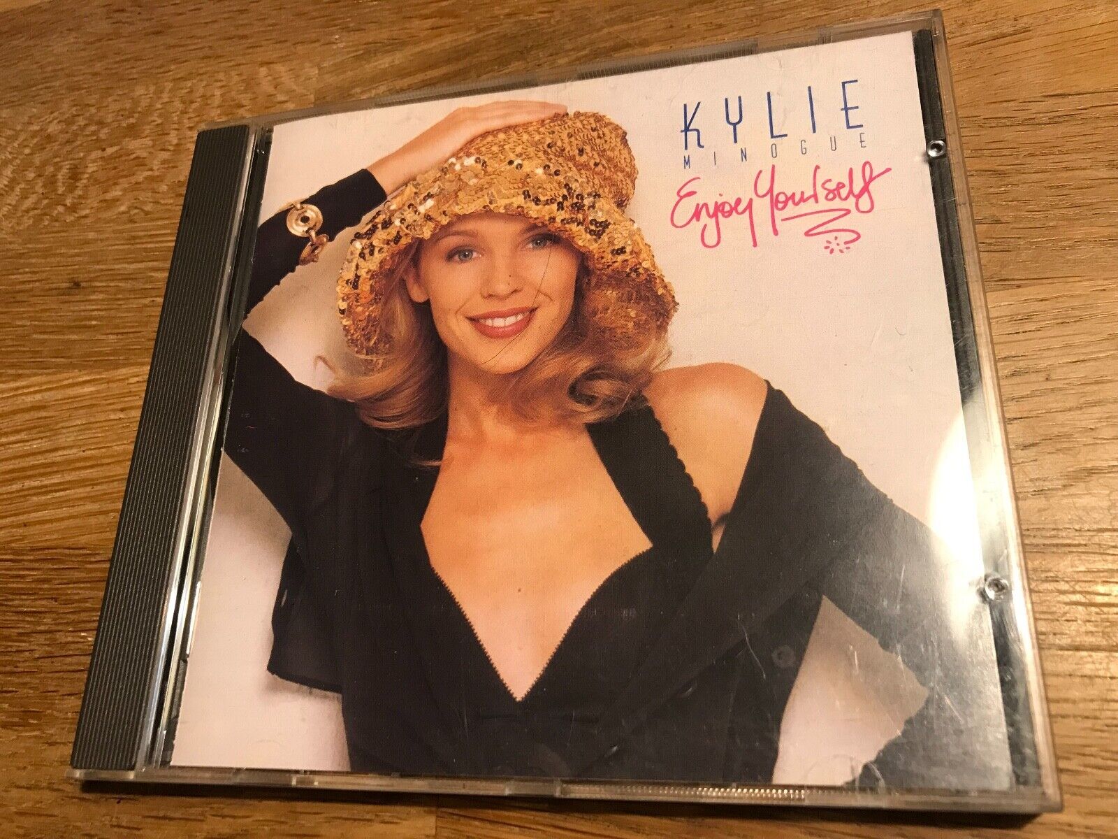 KYLIE MINOGUE "ENJOY YOURSELF" 1989 CD 10 TRACK PWL RECORDS SWEDISH PRESS NCB CD